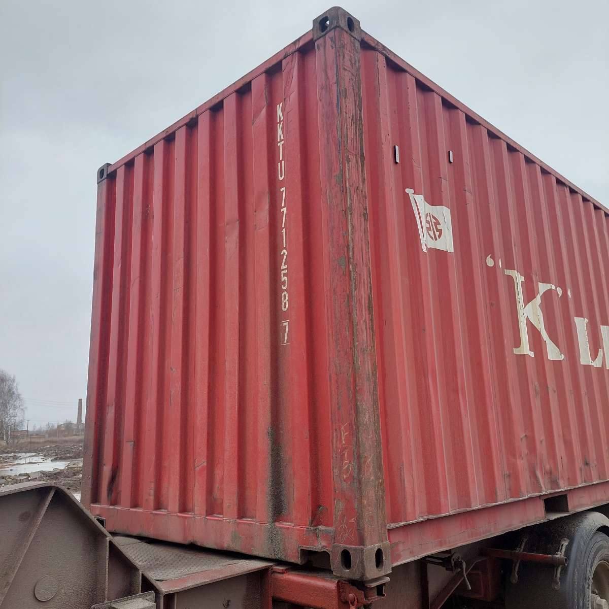 Морской контейнер KKTU7712587