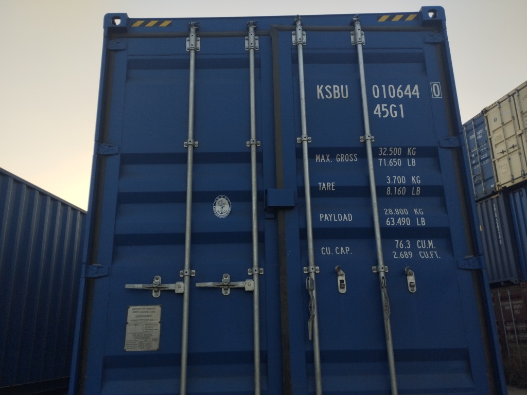 Морской контейнер KSBU0106440