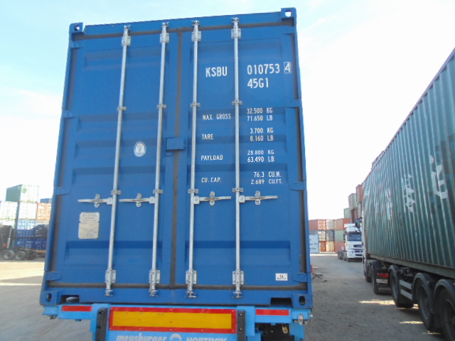 Морской контейнер KSBU0107534