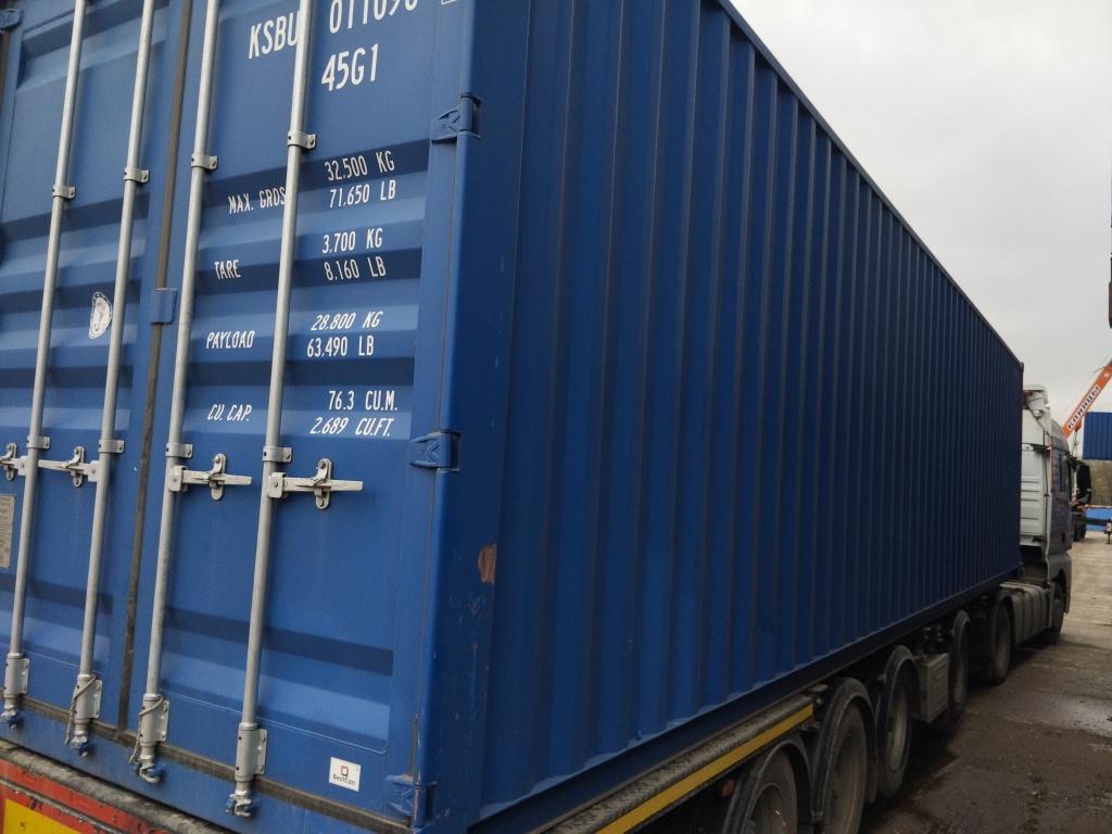 Морской контейнер KSBU0110986