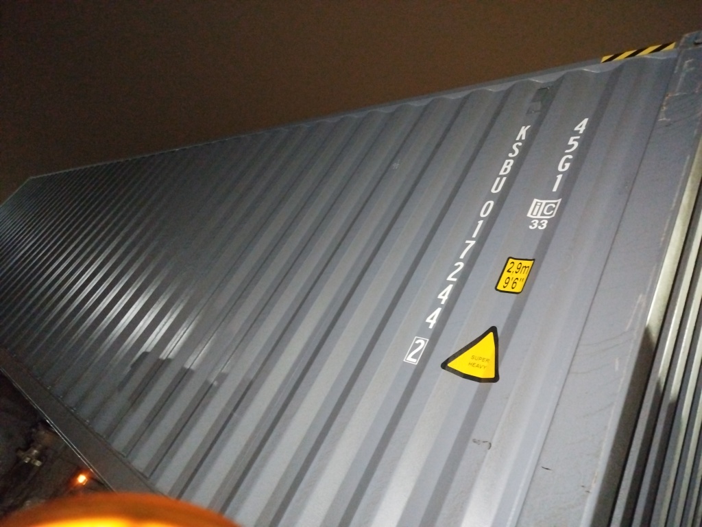 Морской контейнер KSBU0172442