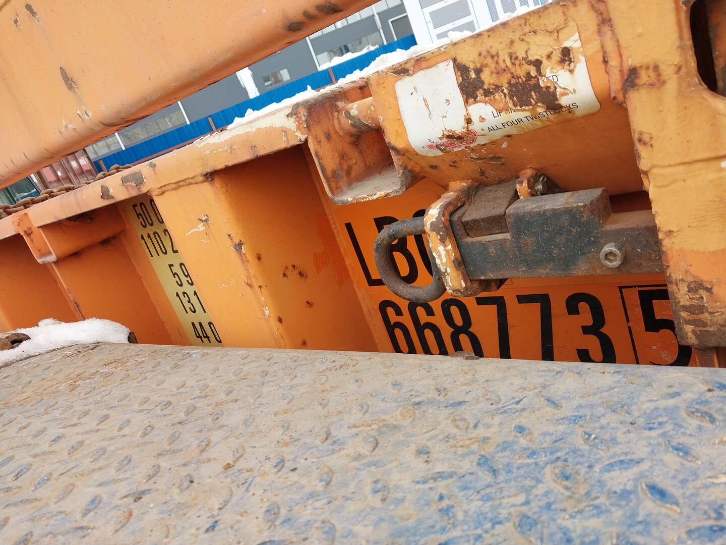 Морской контейнер LBGU6687735