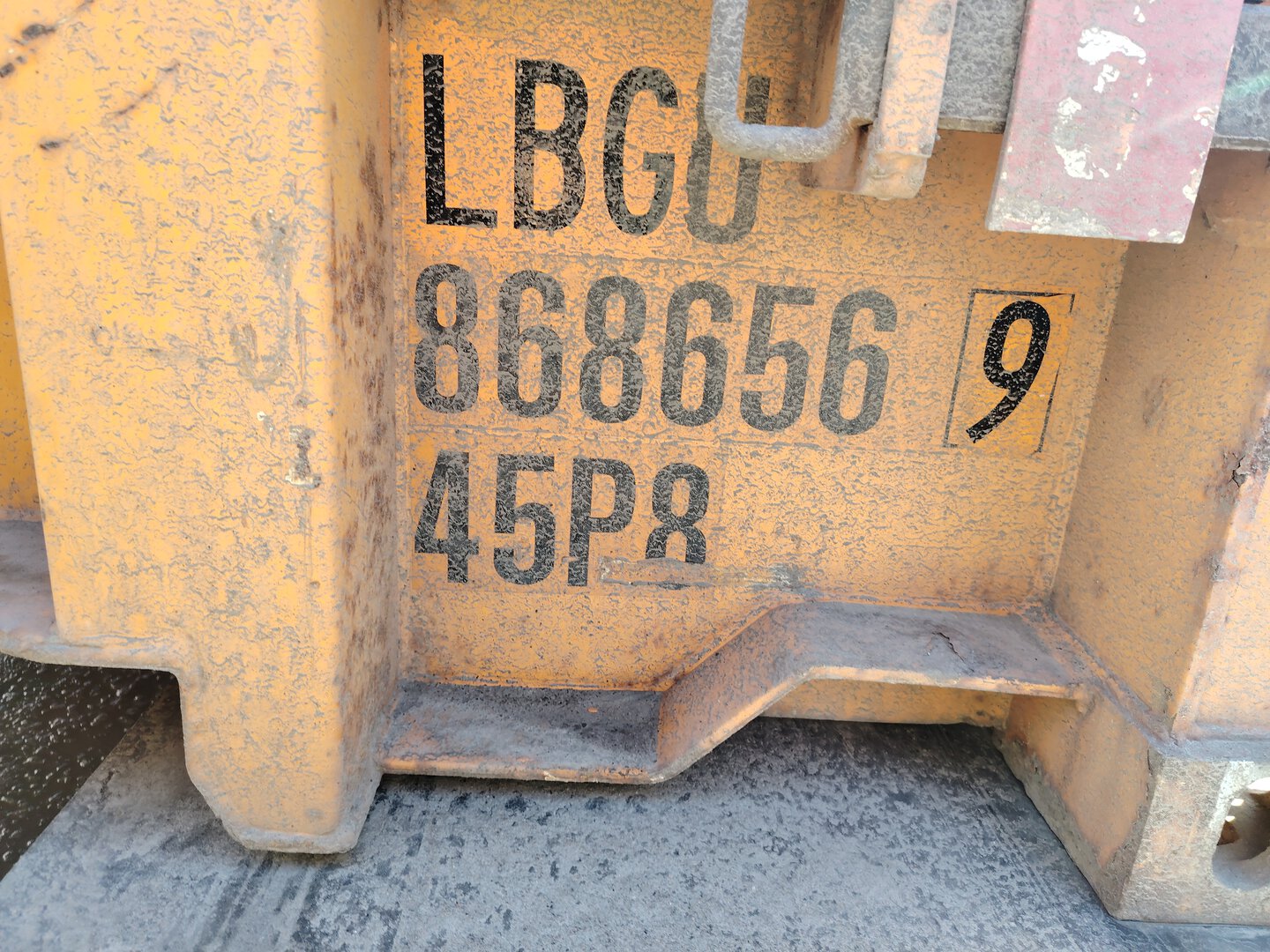 Морской контейнер LBGU8686569