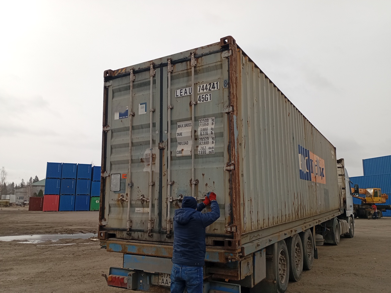 Морской контейнер LEAU7442418