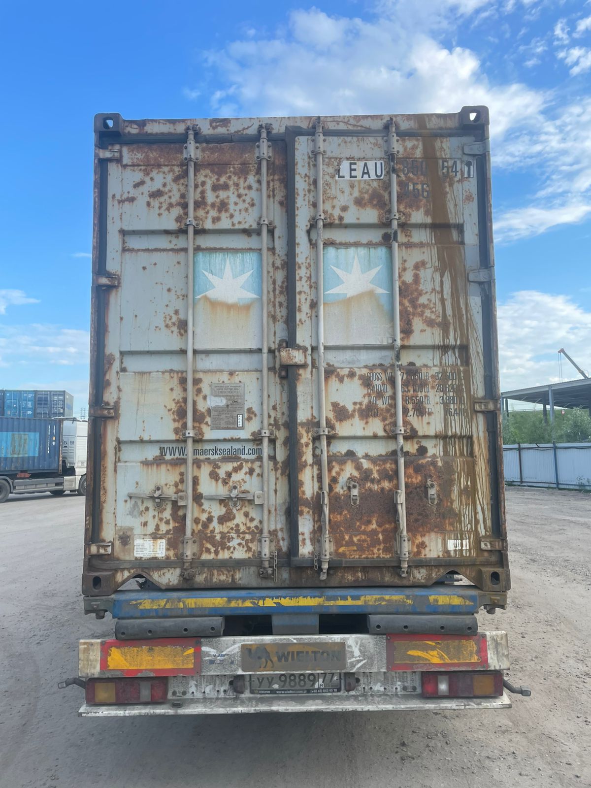 Морской контейнер LEAU8501541