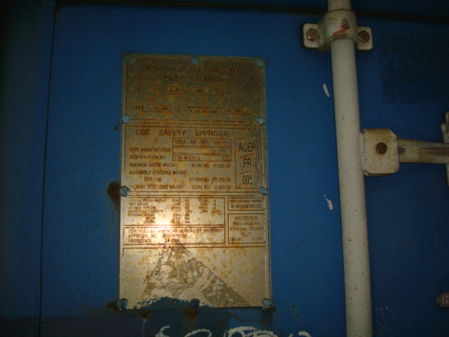 Морской контейнер LTIU6067588