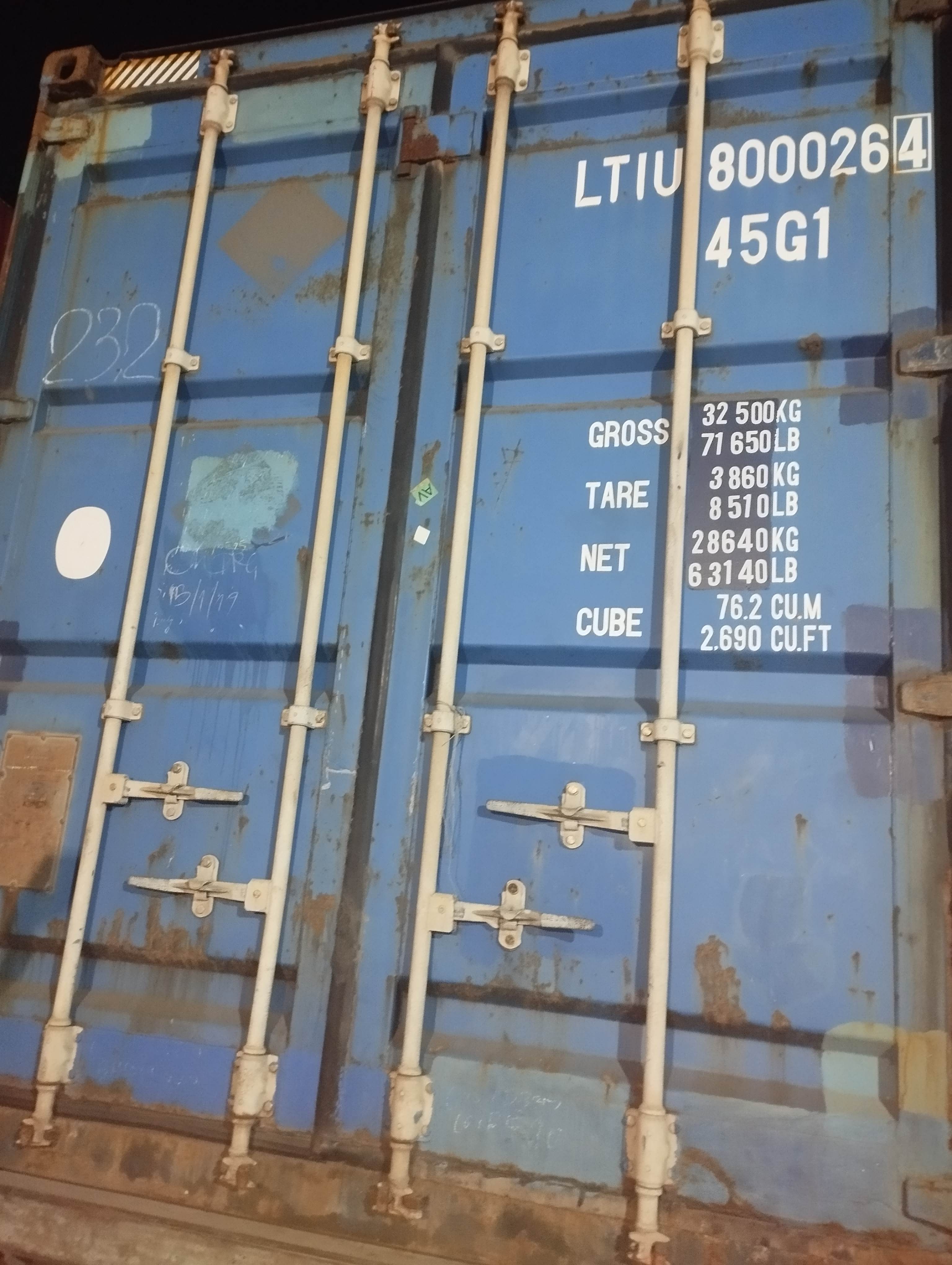 Морской контейнер LTIU8000264