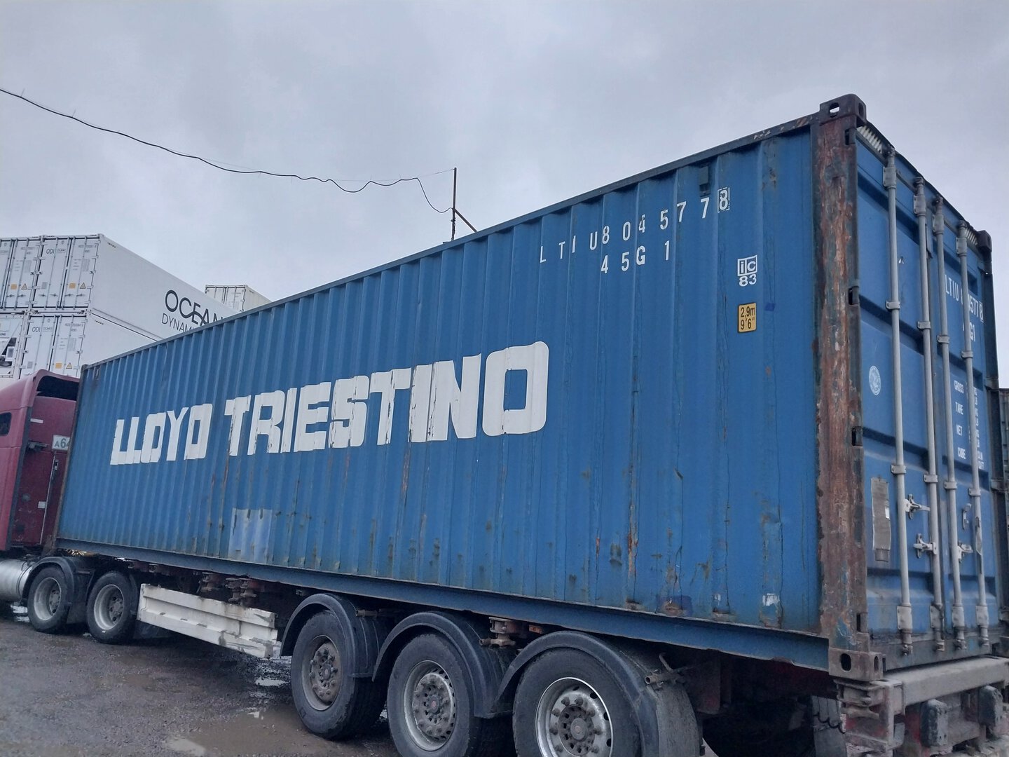 Морской контейнер LTIU8045778