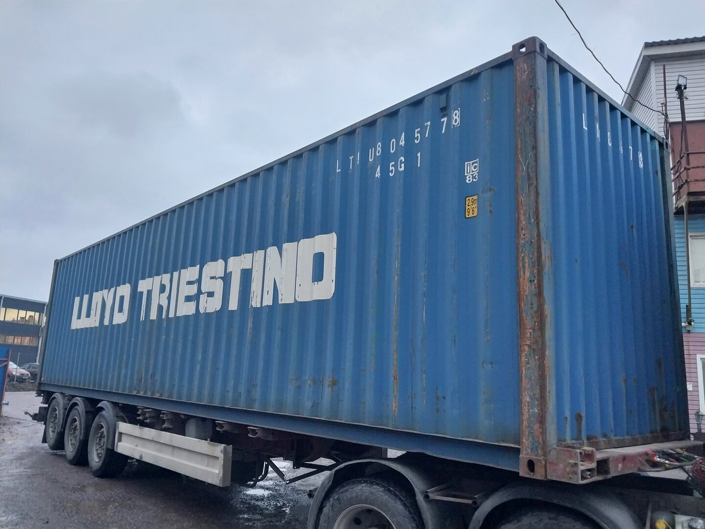 Морской контейнер LTIU8045778