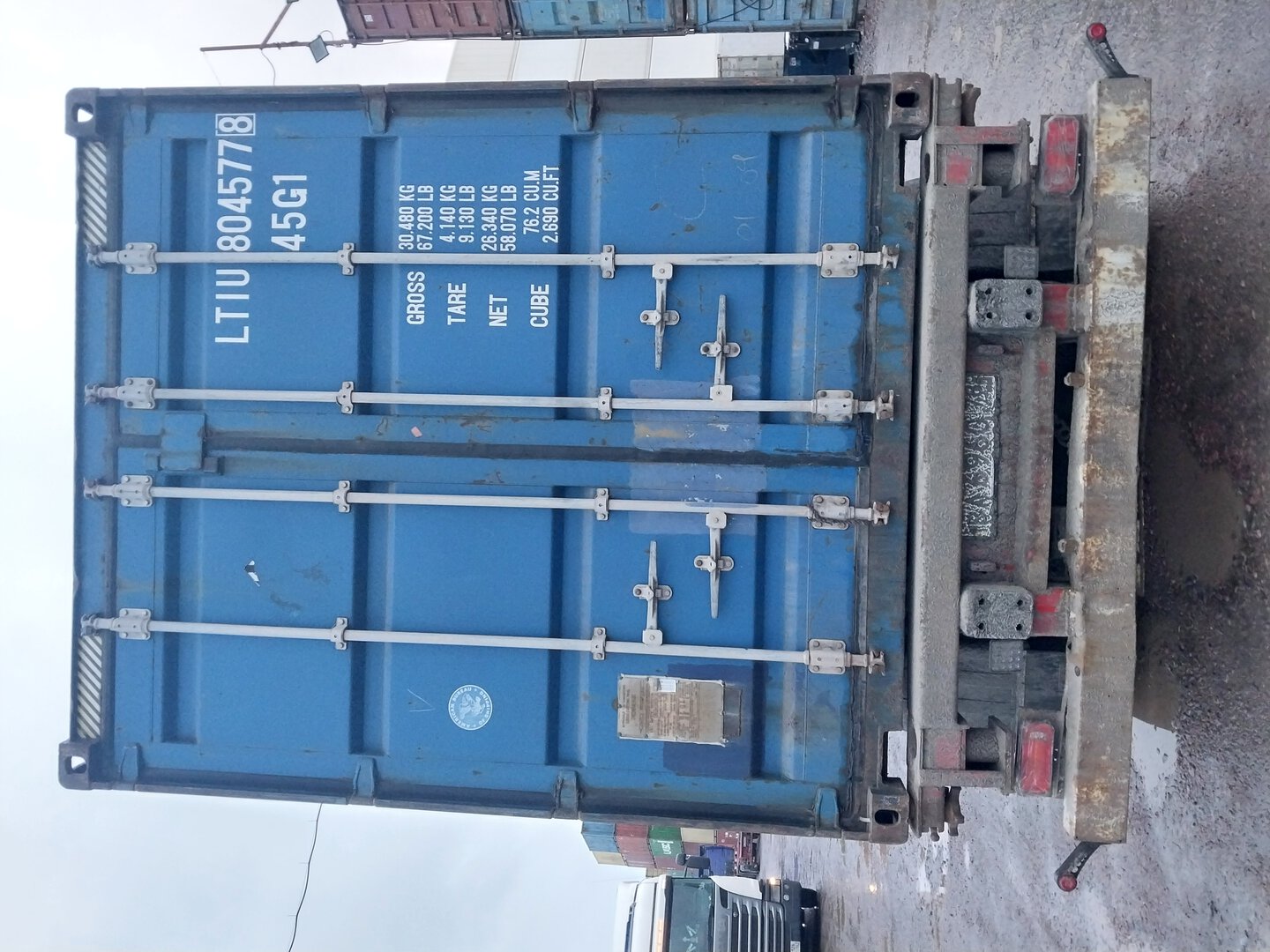 Морской контейнер LTIU8045778