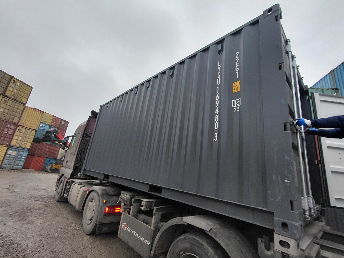 Морской контейнер LYGU1694803