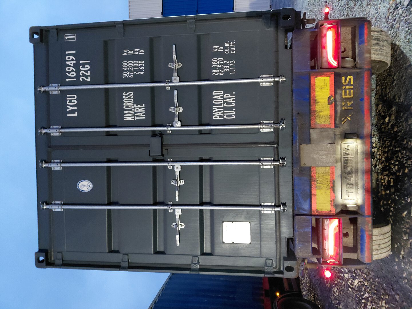 Морской контейнер LYGU1694911