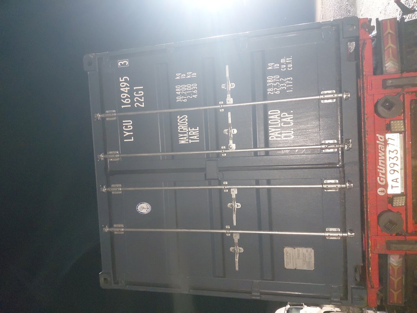 Морской контейнер LYGU1694953