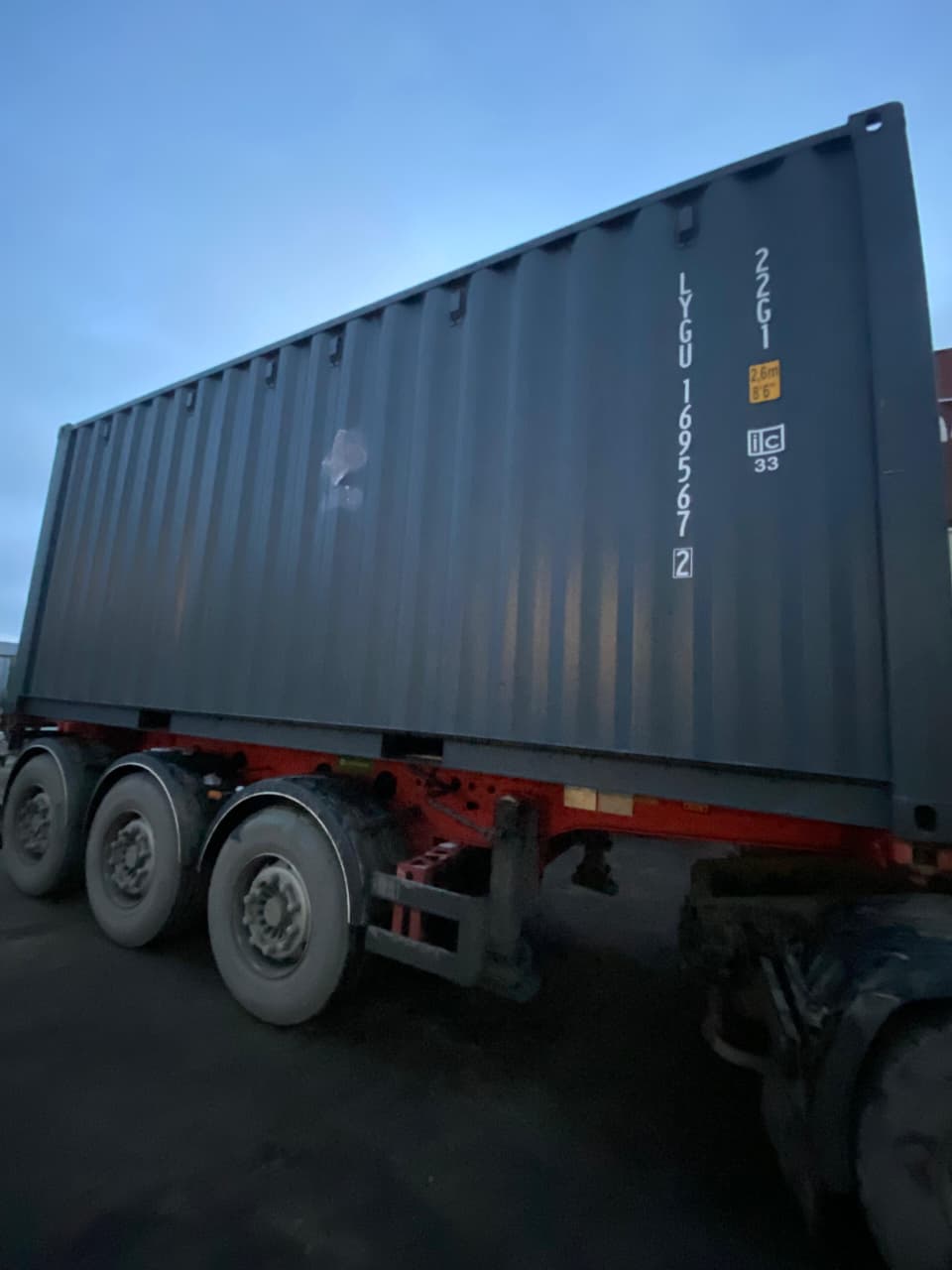 Морской контейнер LYGU1695672