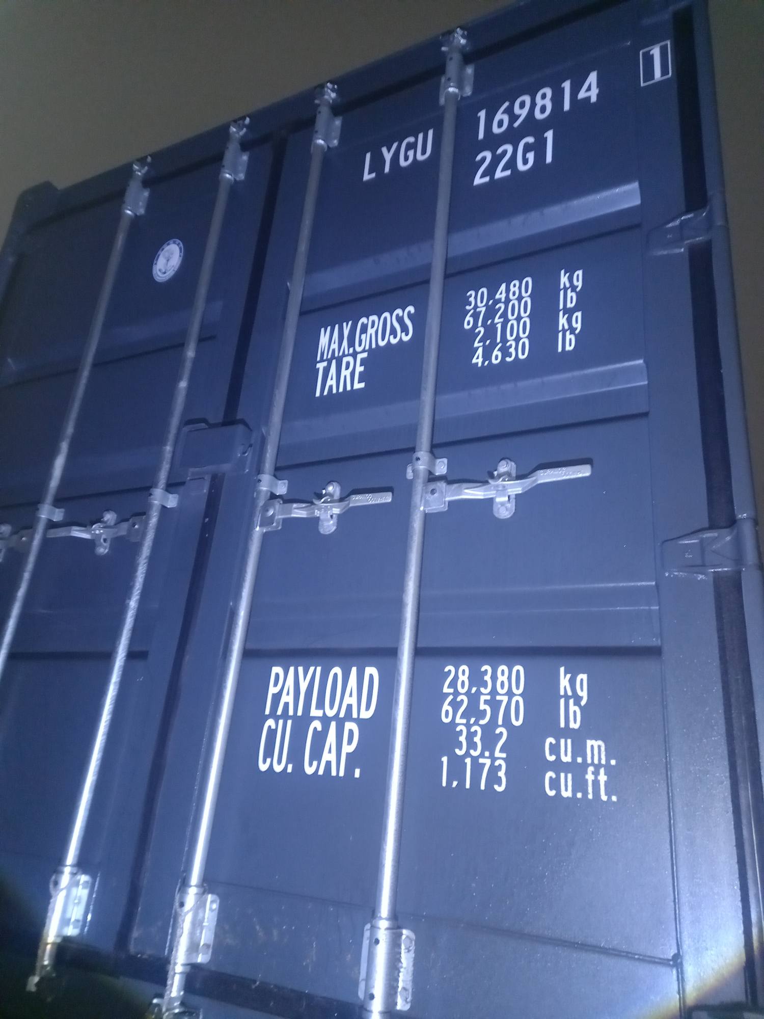 Морской контейнер LYGU1698141