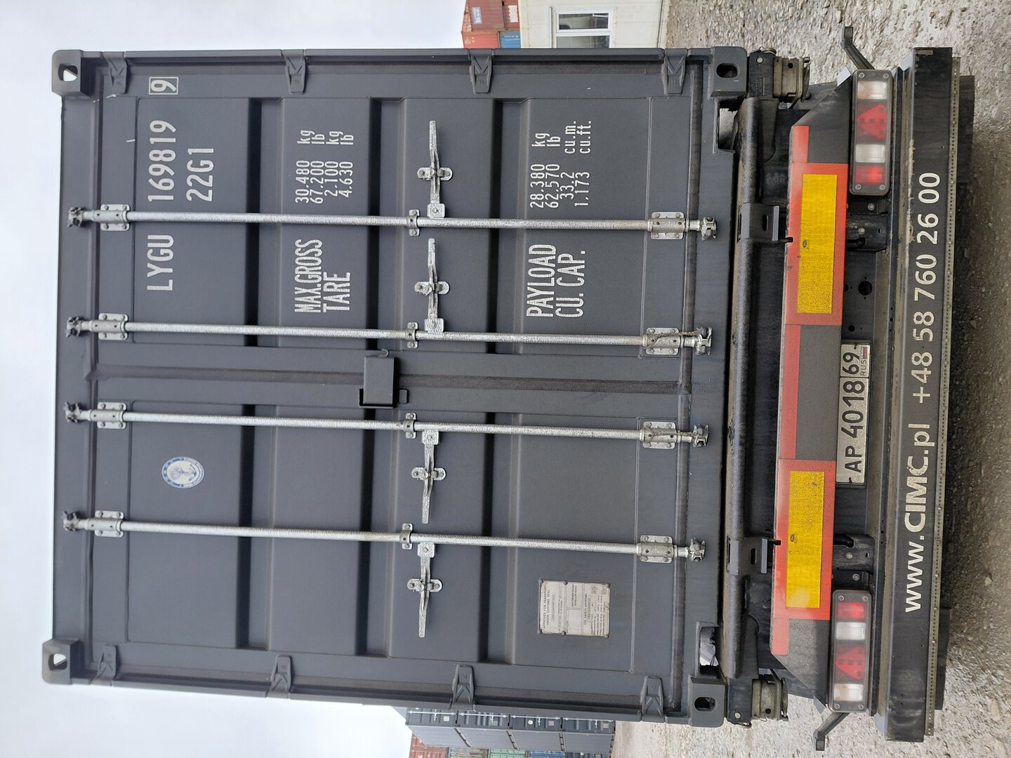 Морской контейнер LYGU1698199