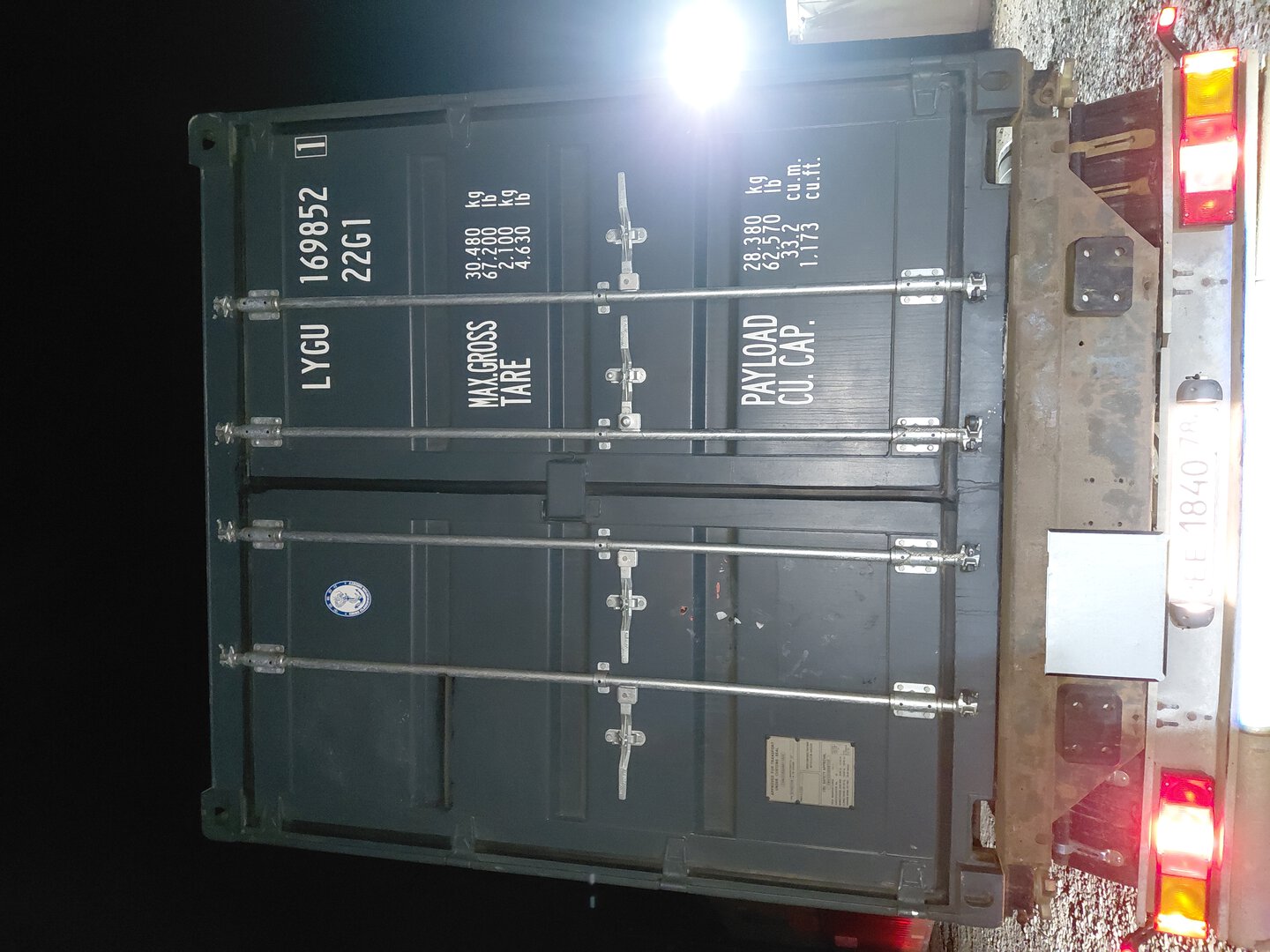 Морской контейнер LYGU1698521