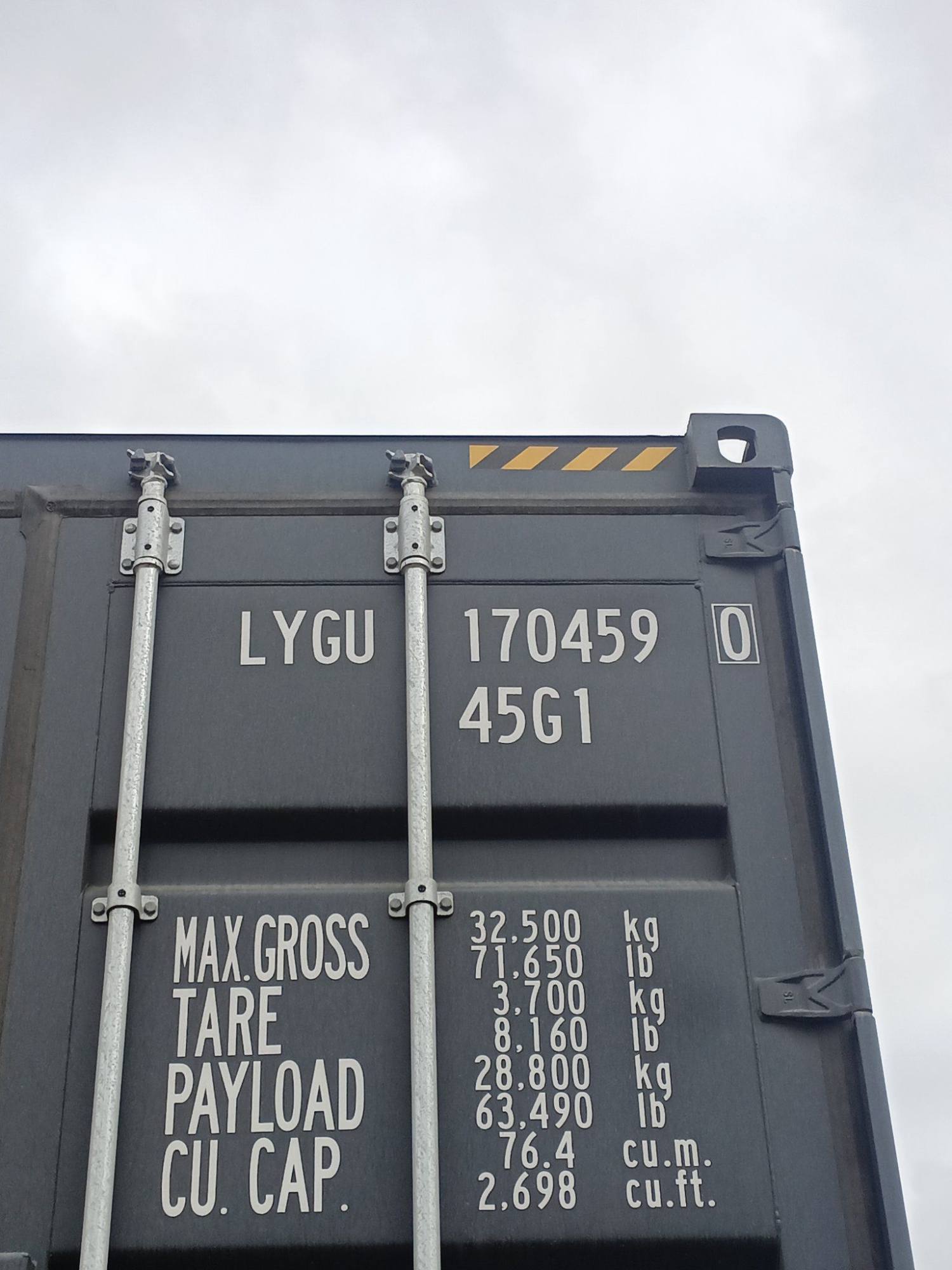 Морской контейнер LYGU1704590
