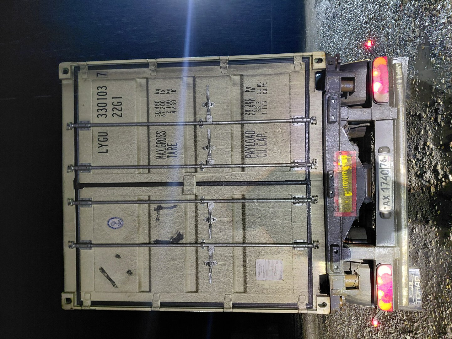 Морской контейнер LYGU3301037