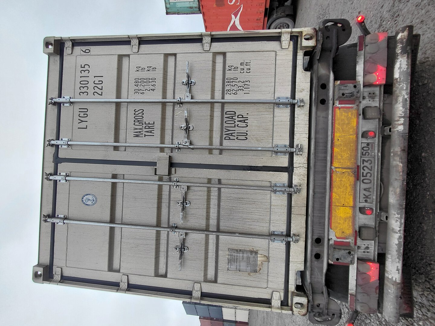 Морской контейнер LYGU3301356