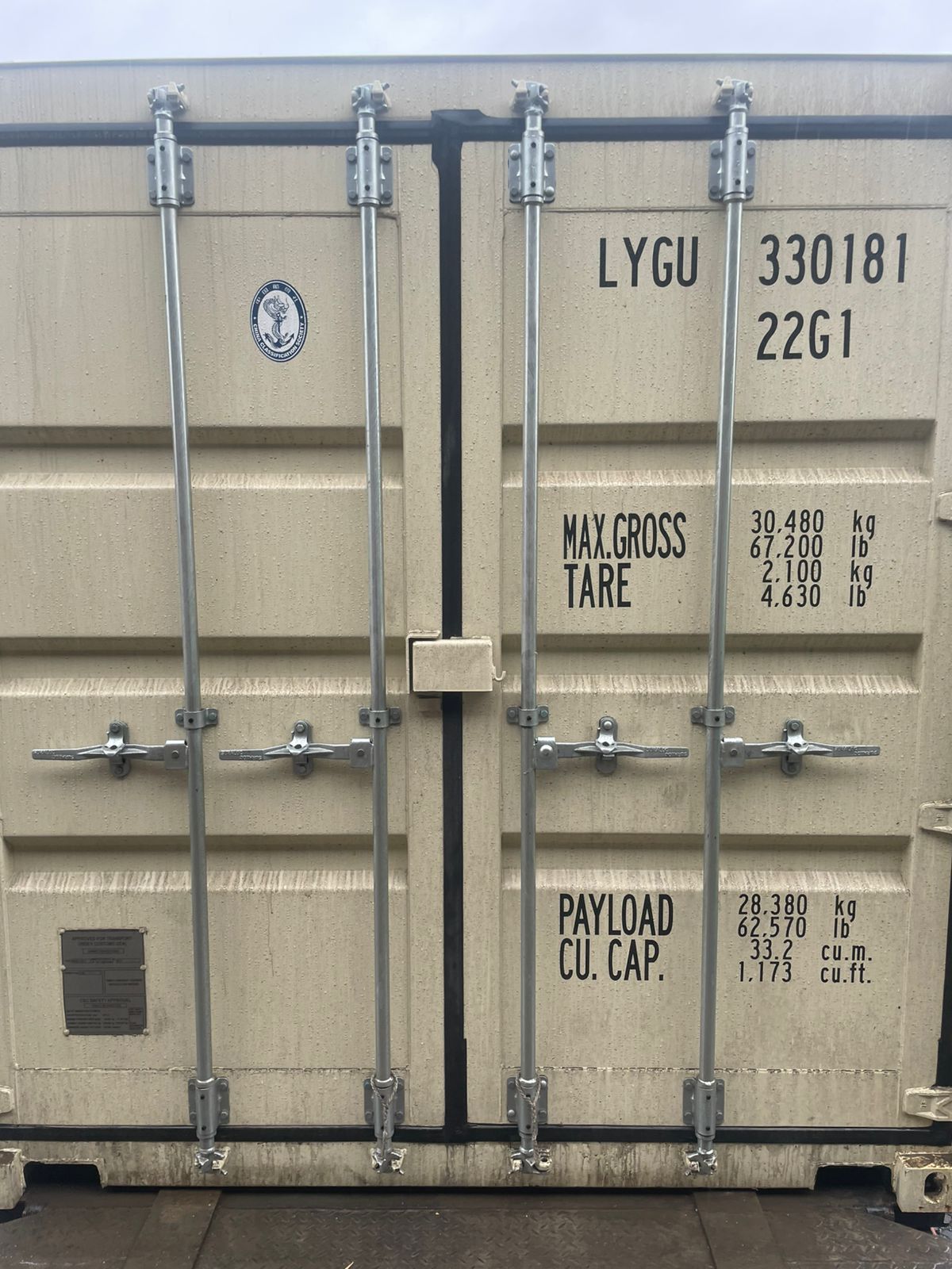 Морской контейнер LYGU3301818