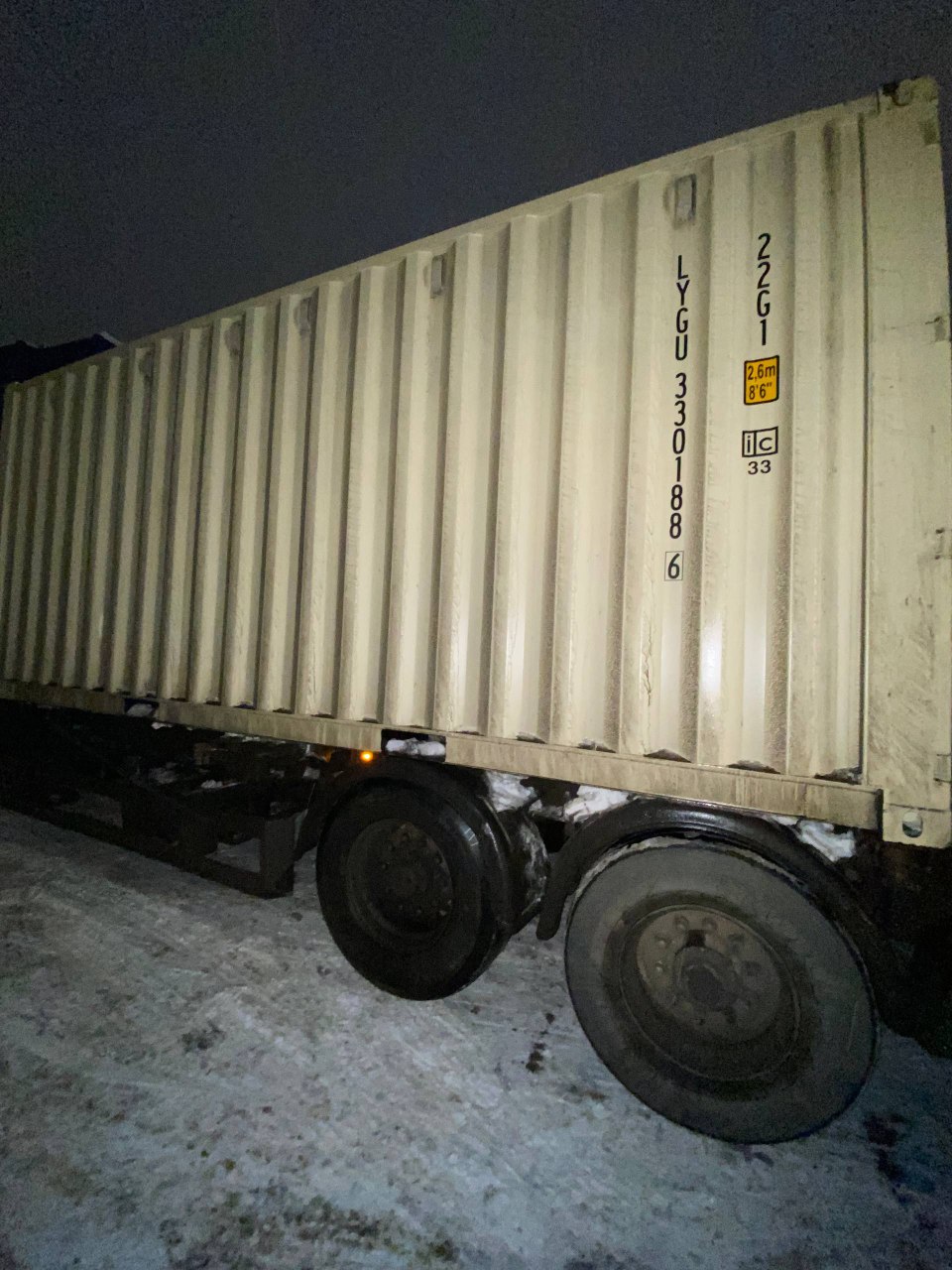 Морской контейнер LYGU3301886