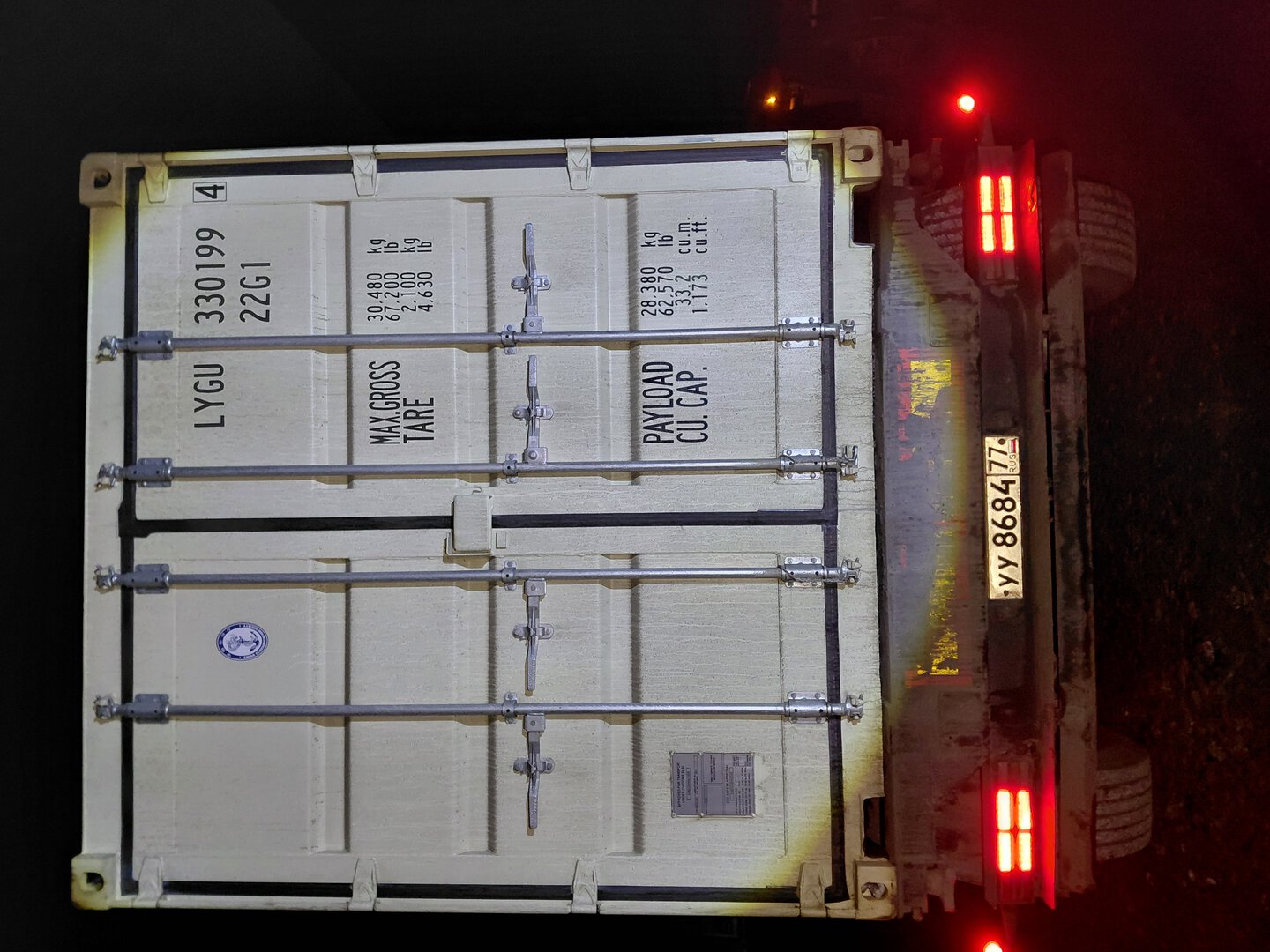 Морской контейнер LYGU3301994