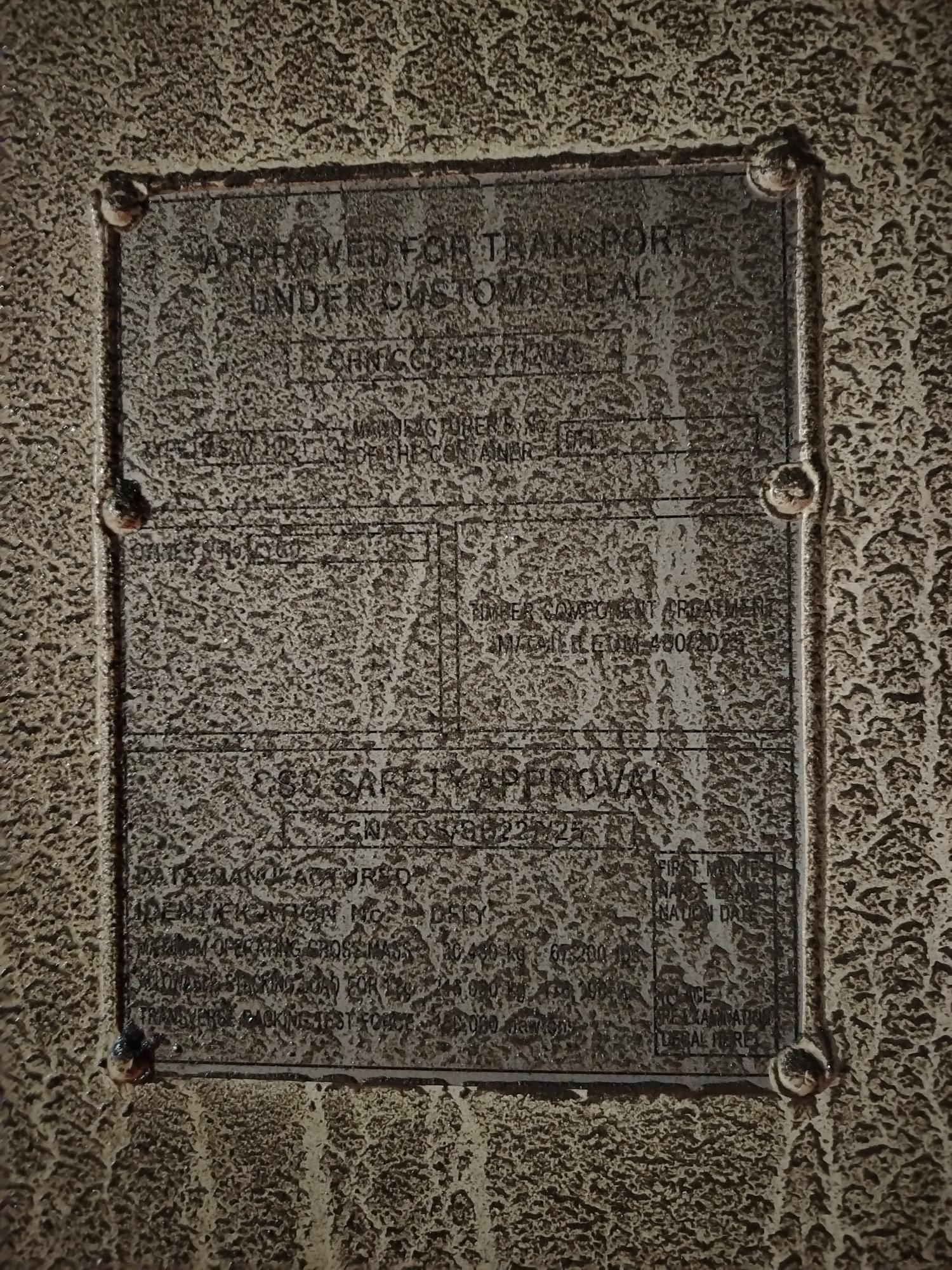 Морской контейнер LYGU3302434