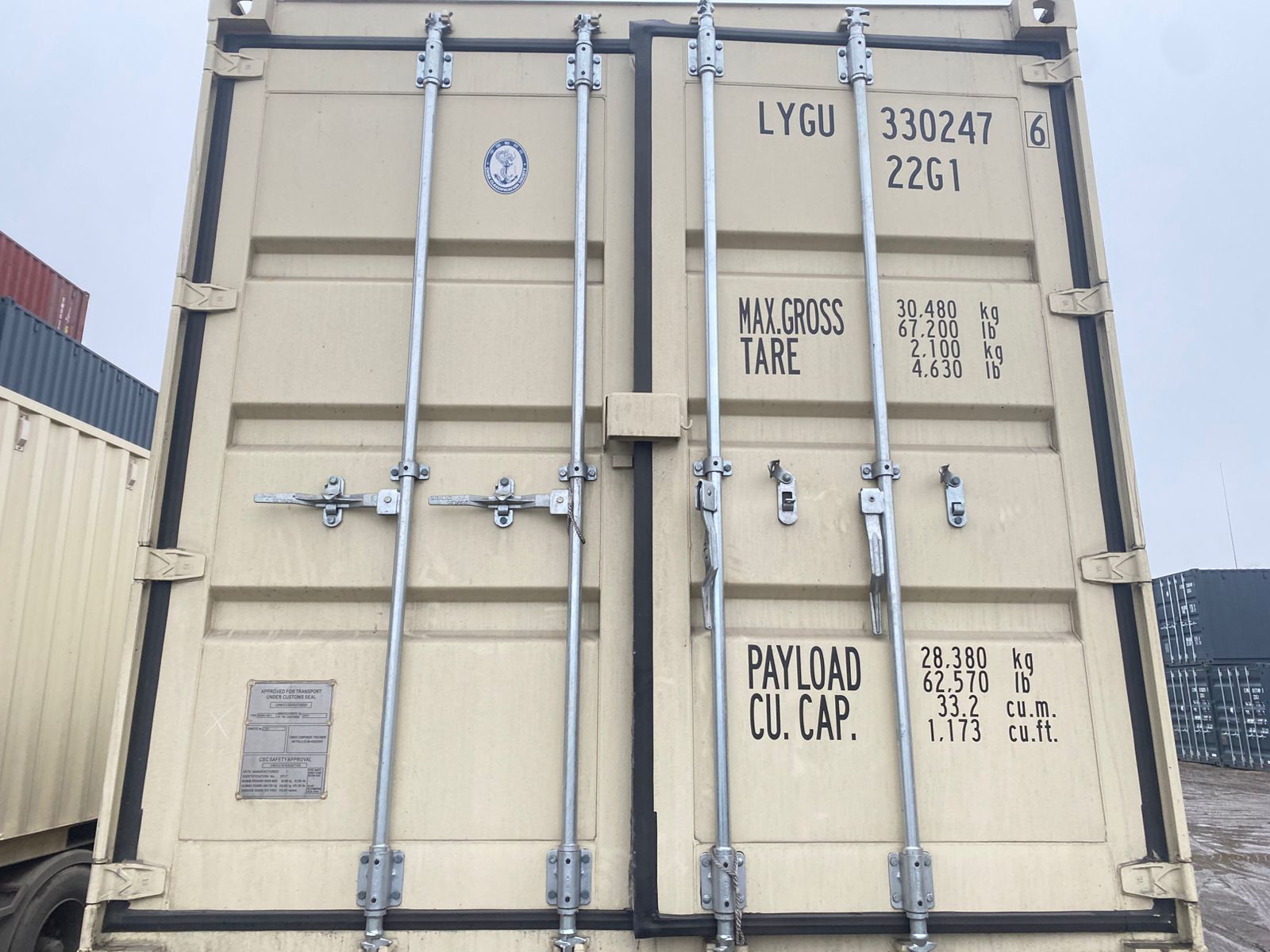 Морской контейнер LYGU3302476