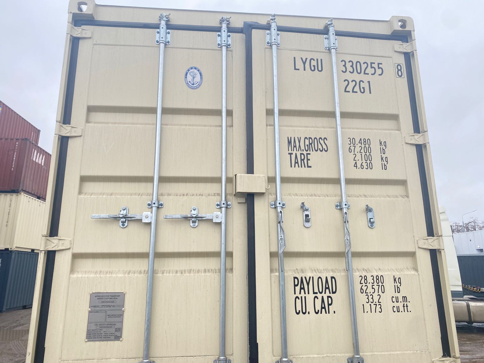Морской контейнер LYGU3302558