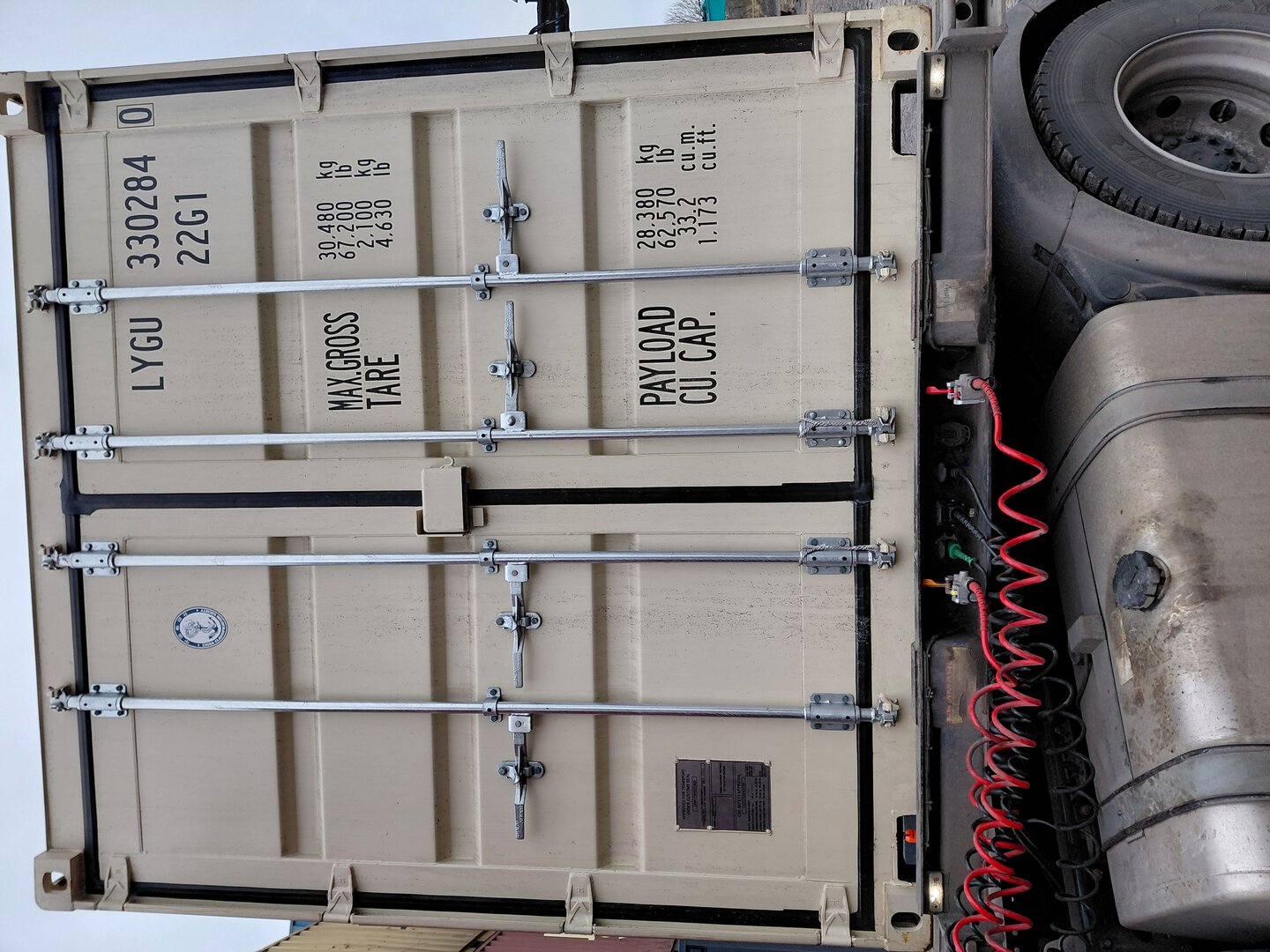 Морской контейнер LYGU3302840