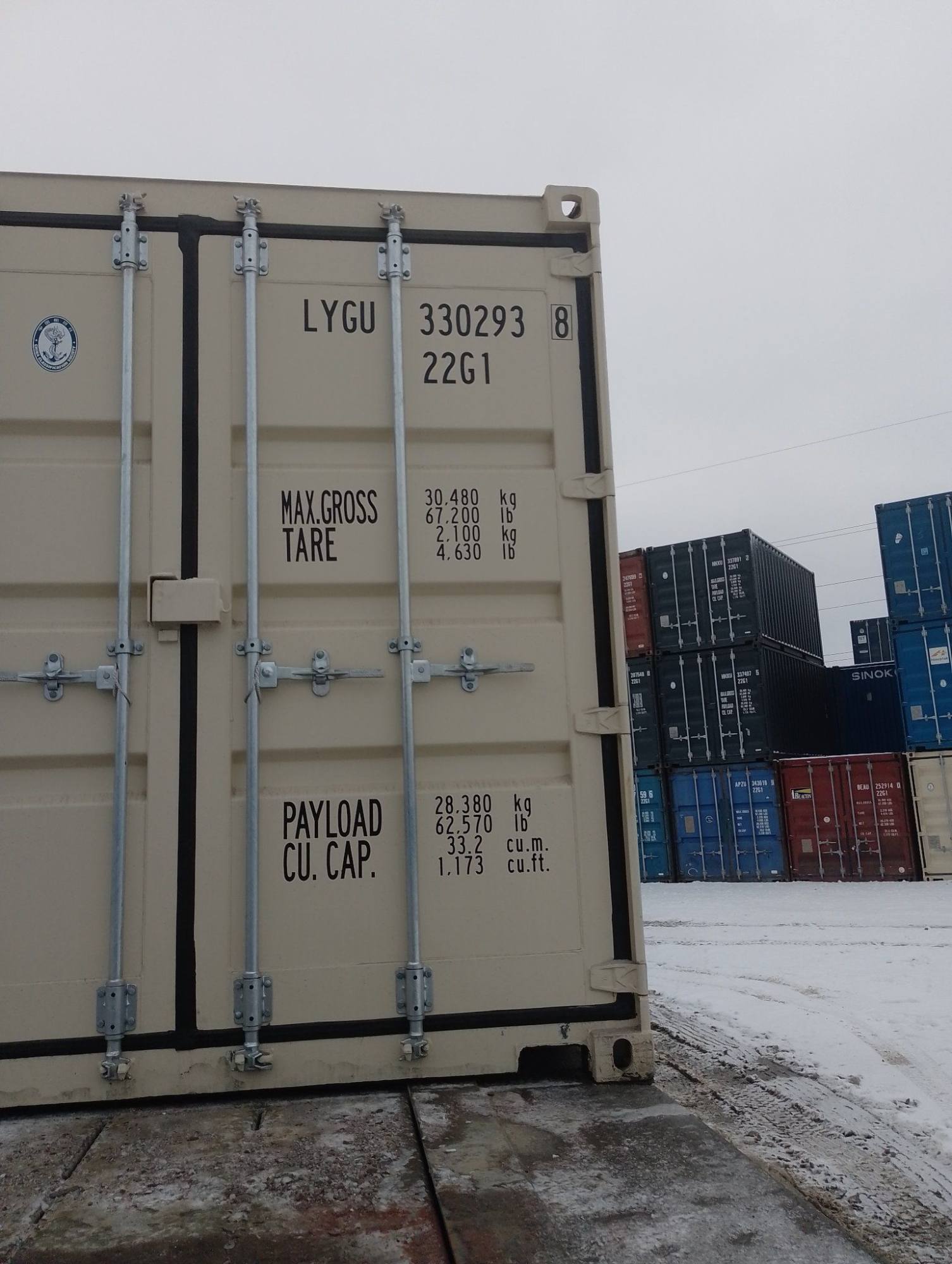 Морской контейнер LYGU3302938