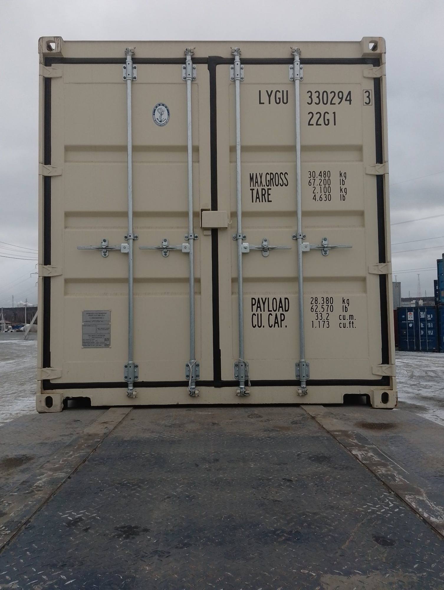 Морской контейнер LYGU3302943