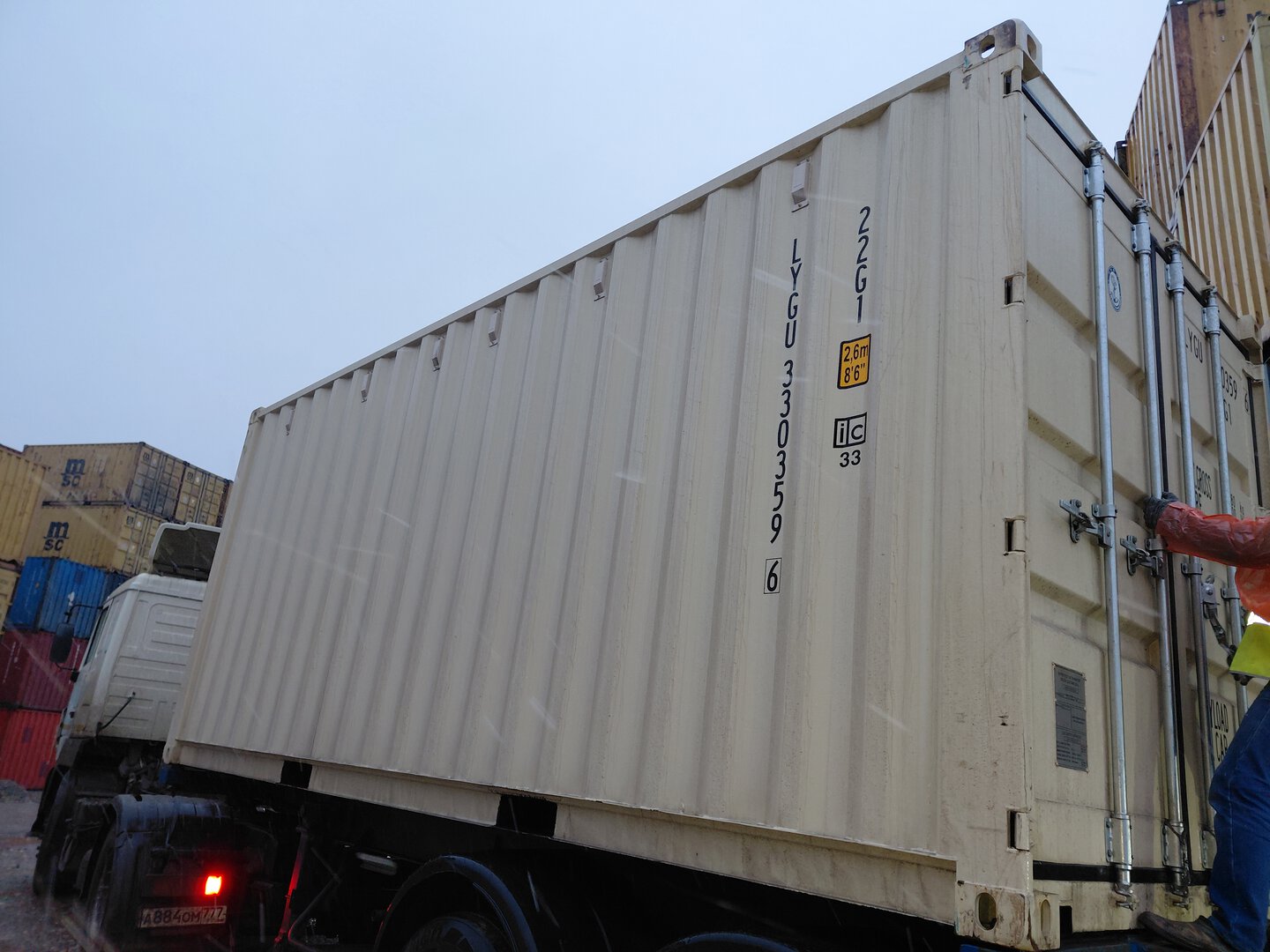 Морской контейнер LYGU3303596