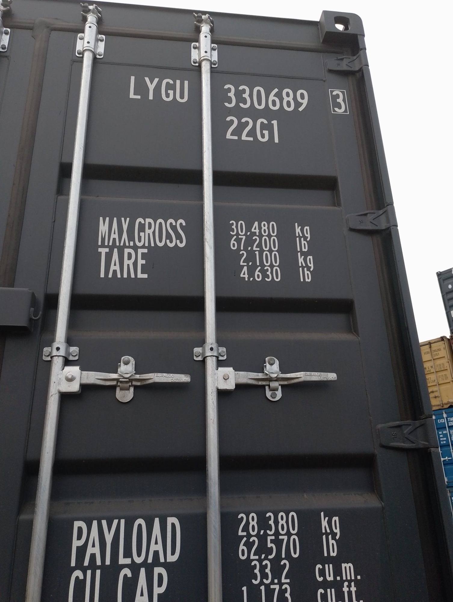 Морской контейнер LYGU3306893