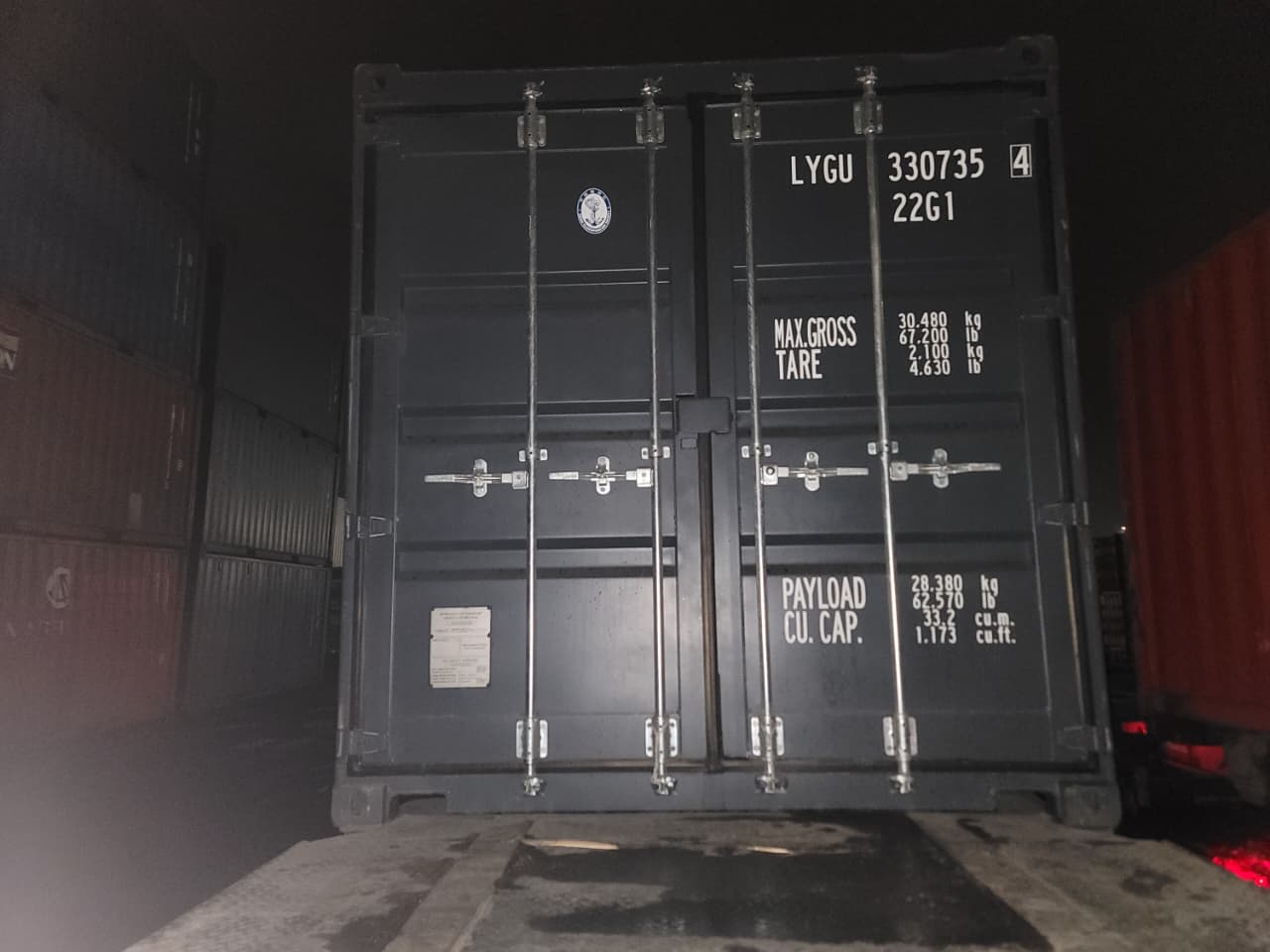 Морской контейнер LYGU3307354