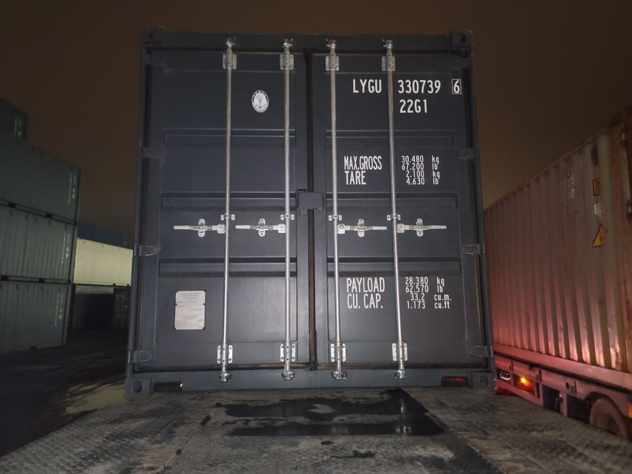 Морской контейнер LYGU3307396