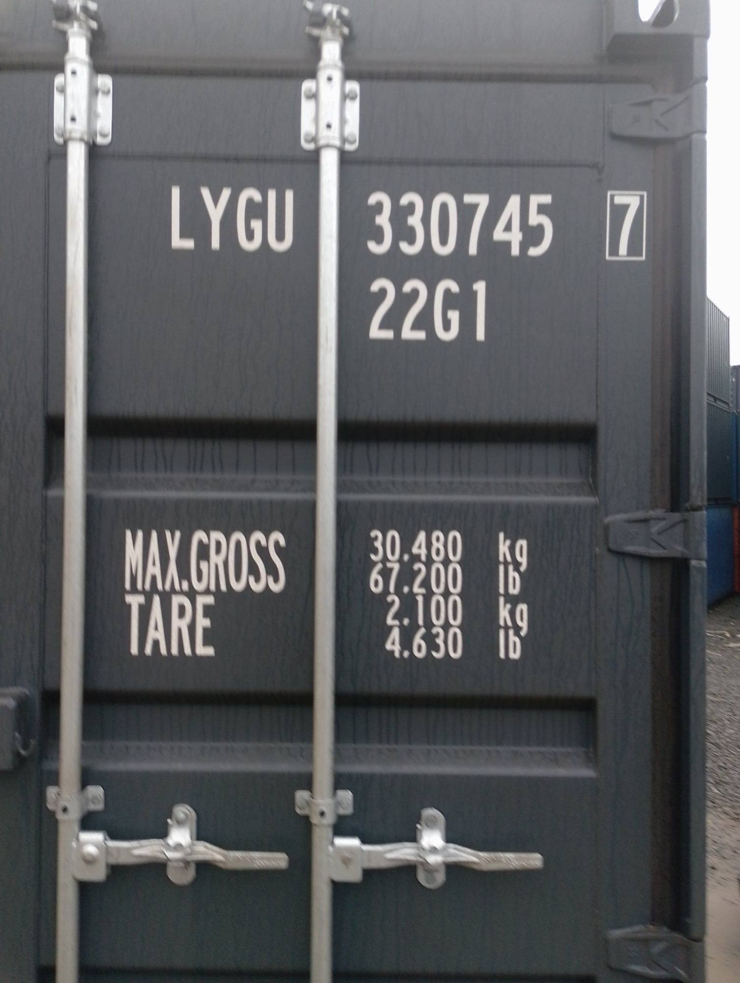 Морской контейнер LYGU3307457