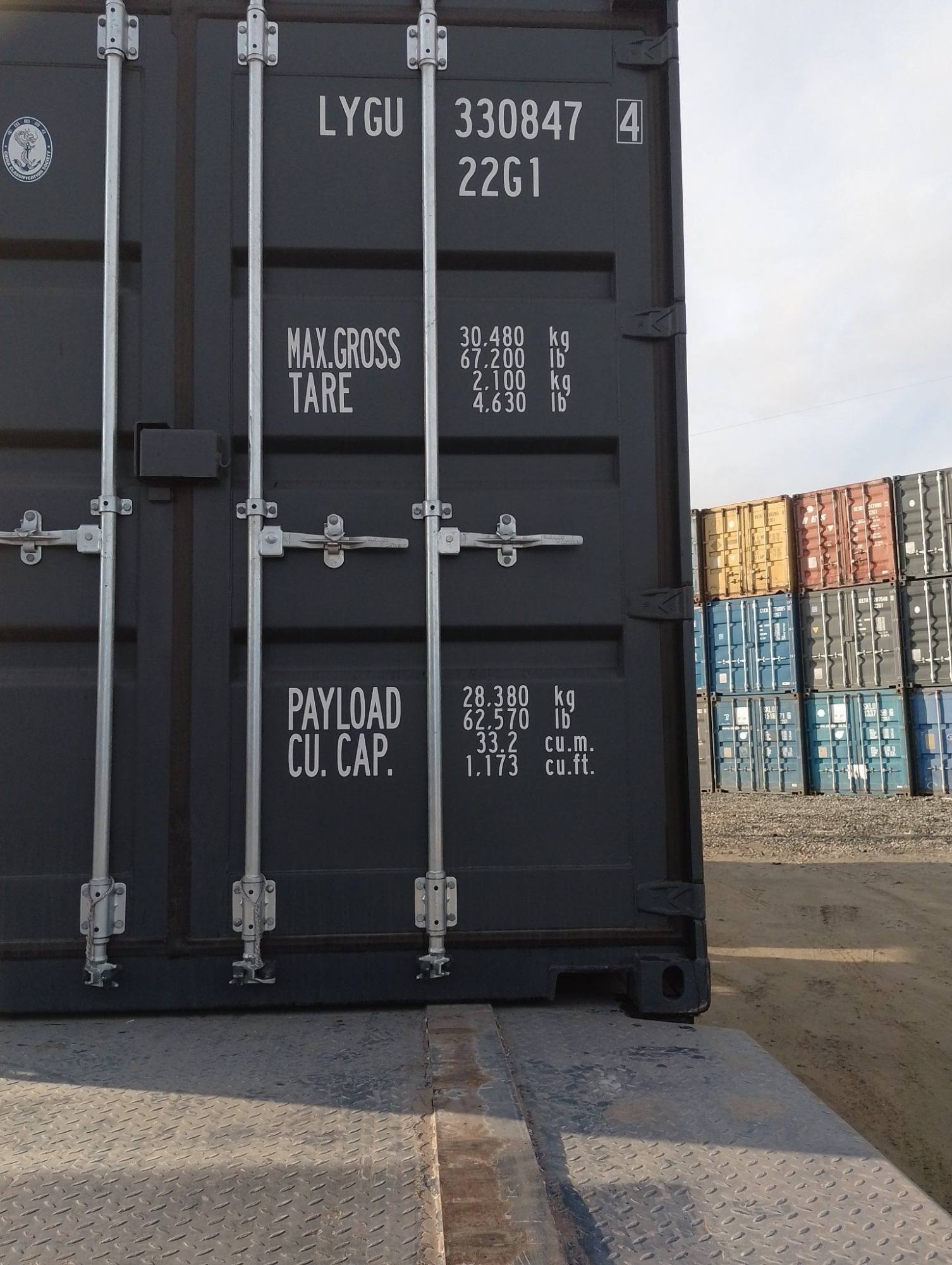 Морской контейнер LYGU3308474