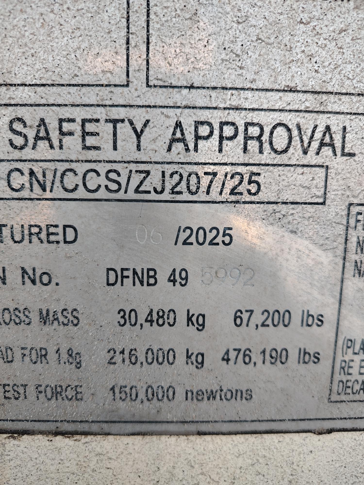 Морской контейнер LYGU3671860