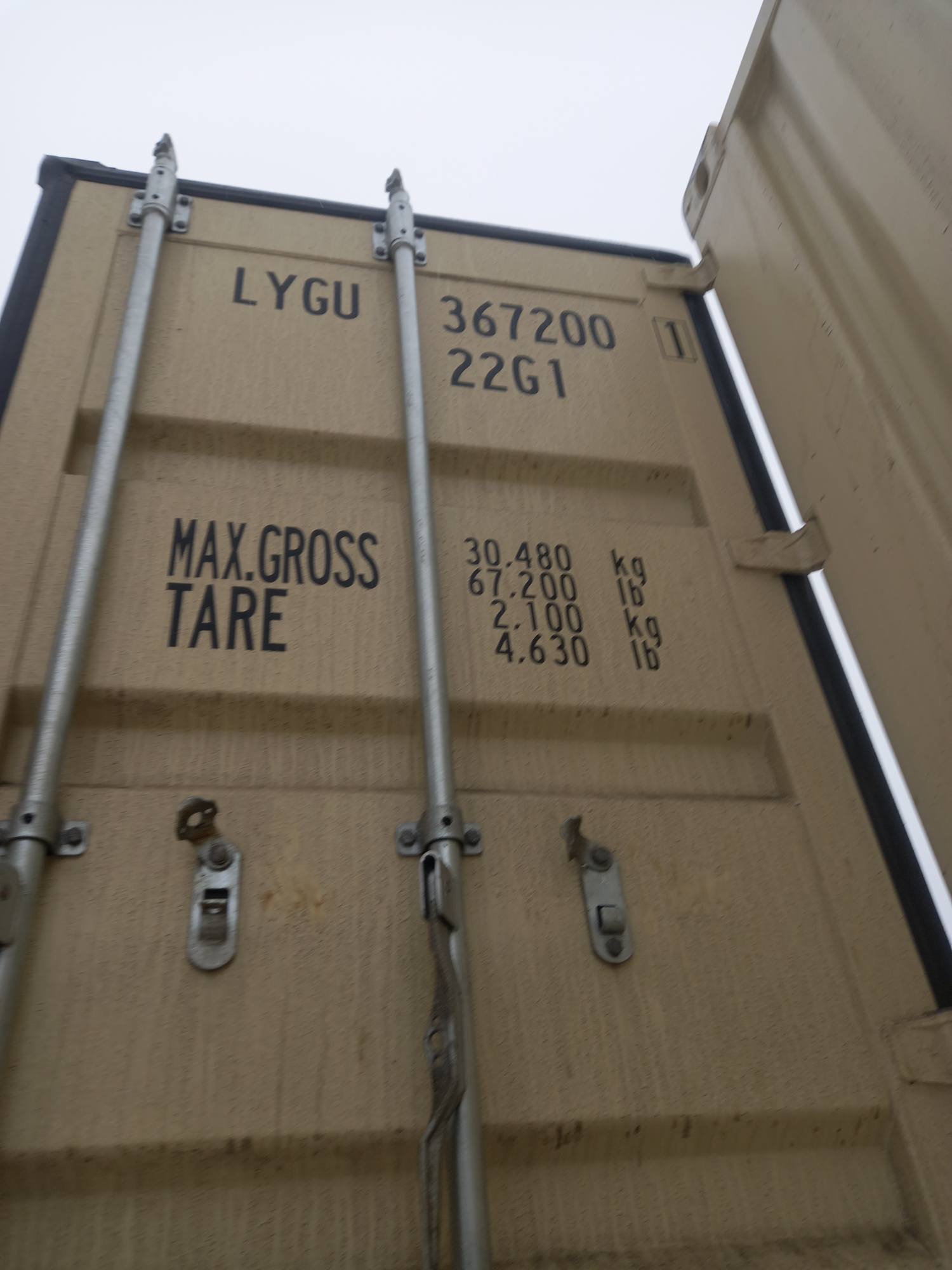 Морской контейнер LYGU3672001