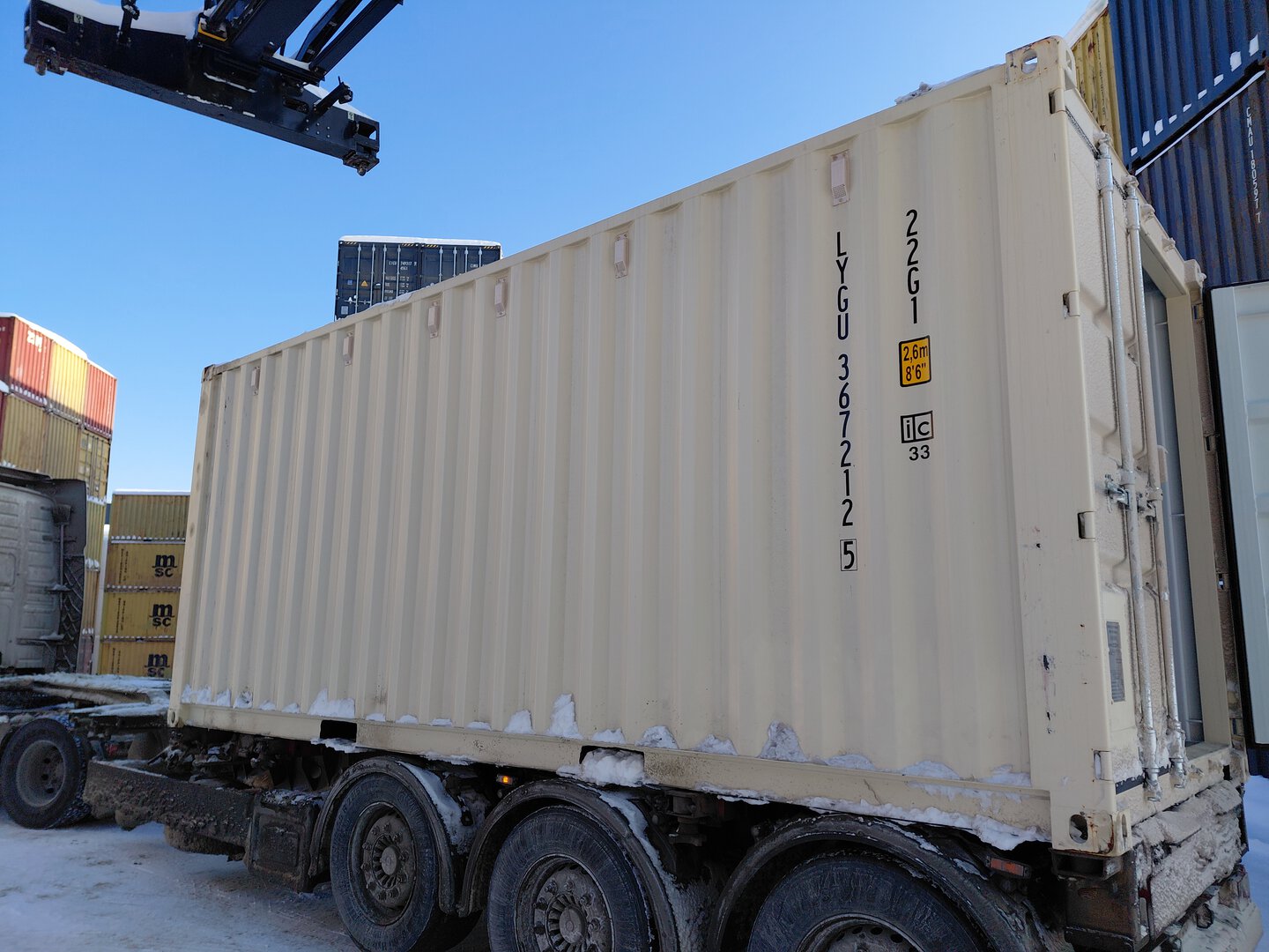 Морской контейнер LYGU3672125