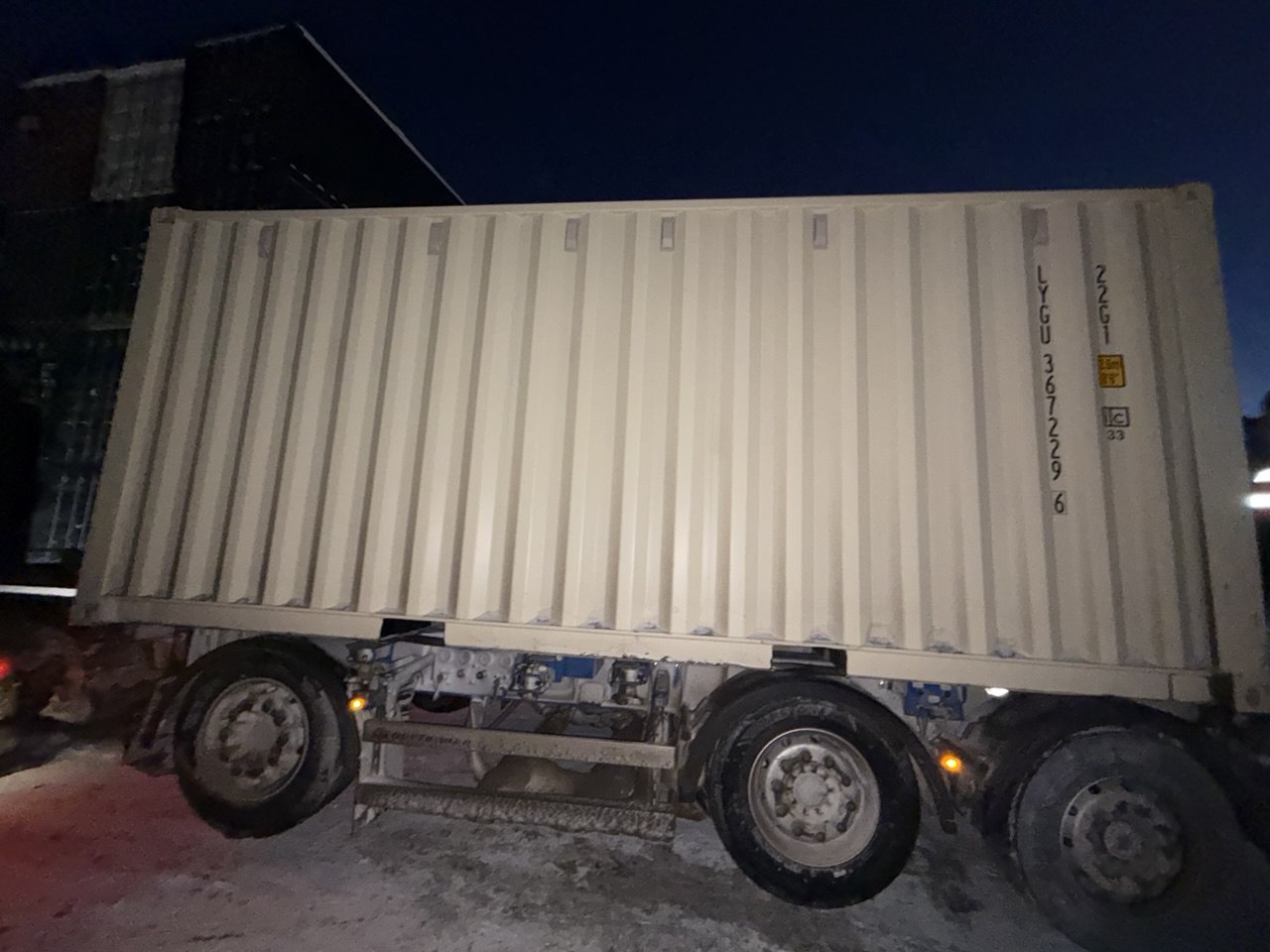 Морской контейнер LYGU3672296