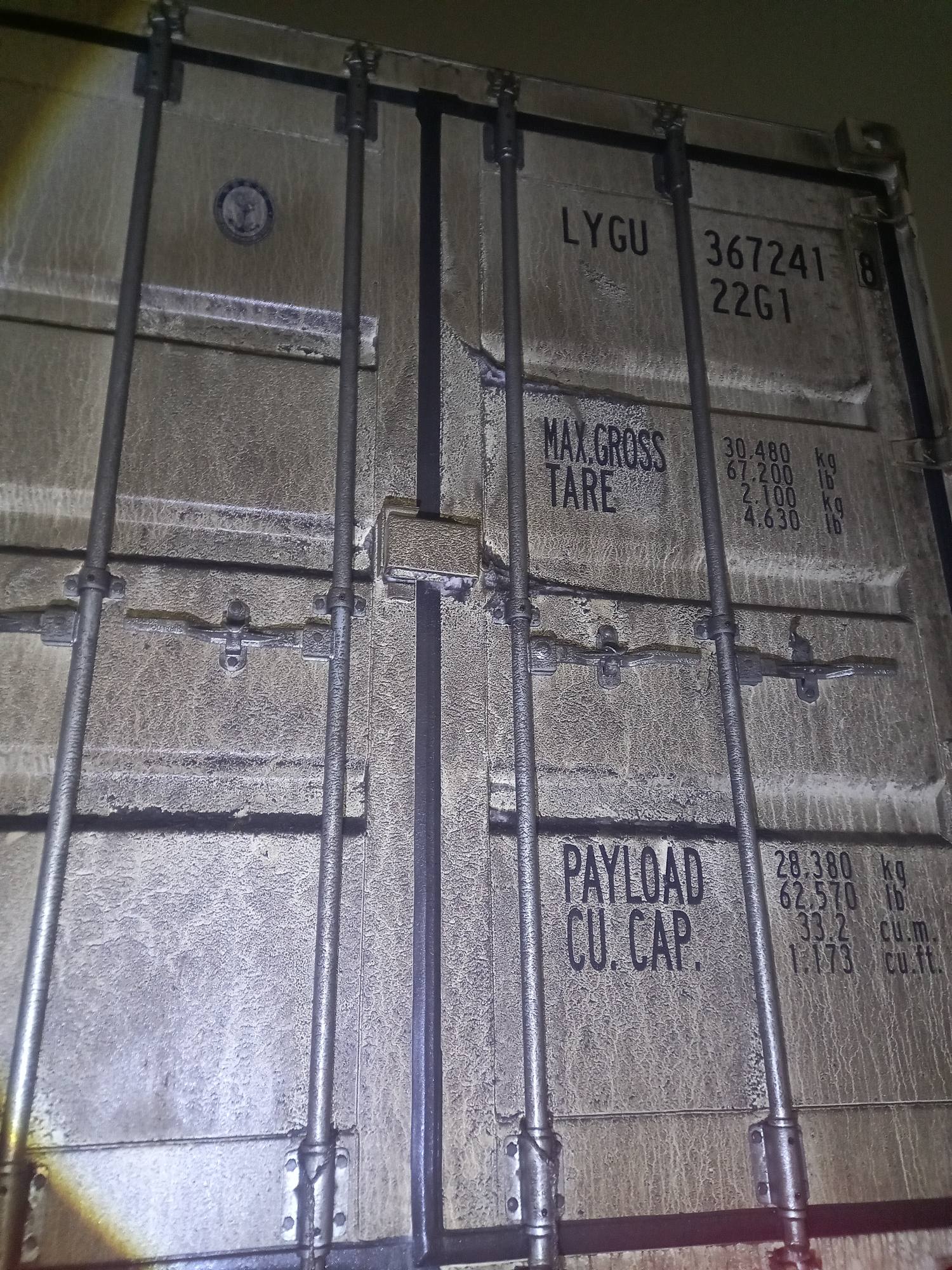 Морской контейнер LYGU3672418