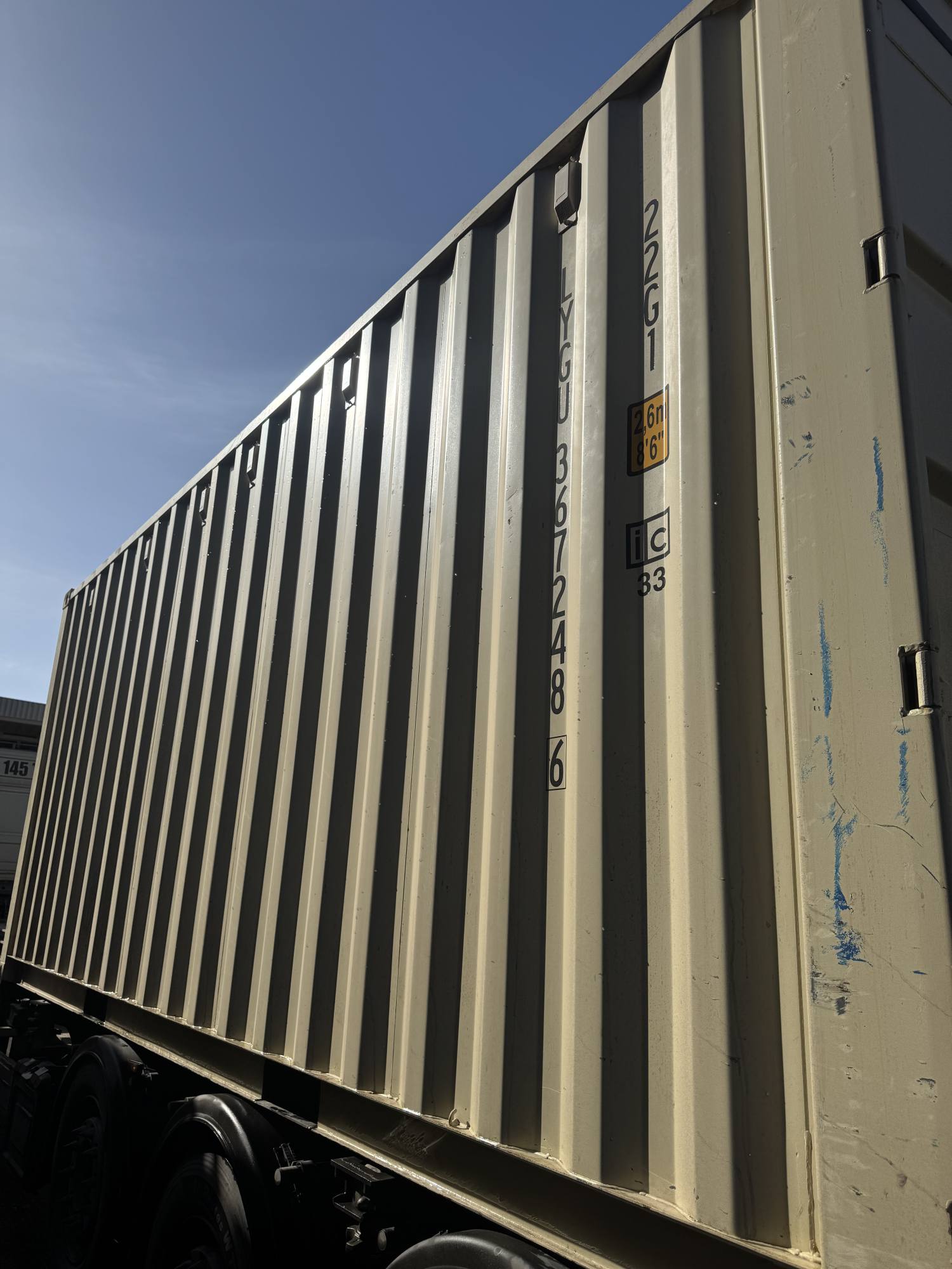 Морской контейнер LYGU3672486