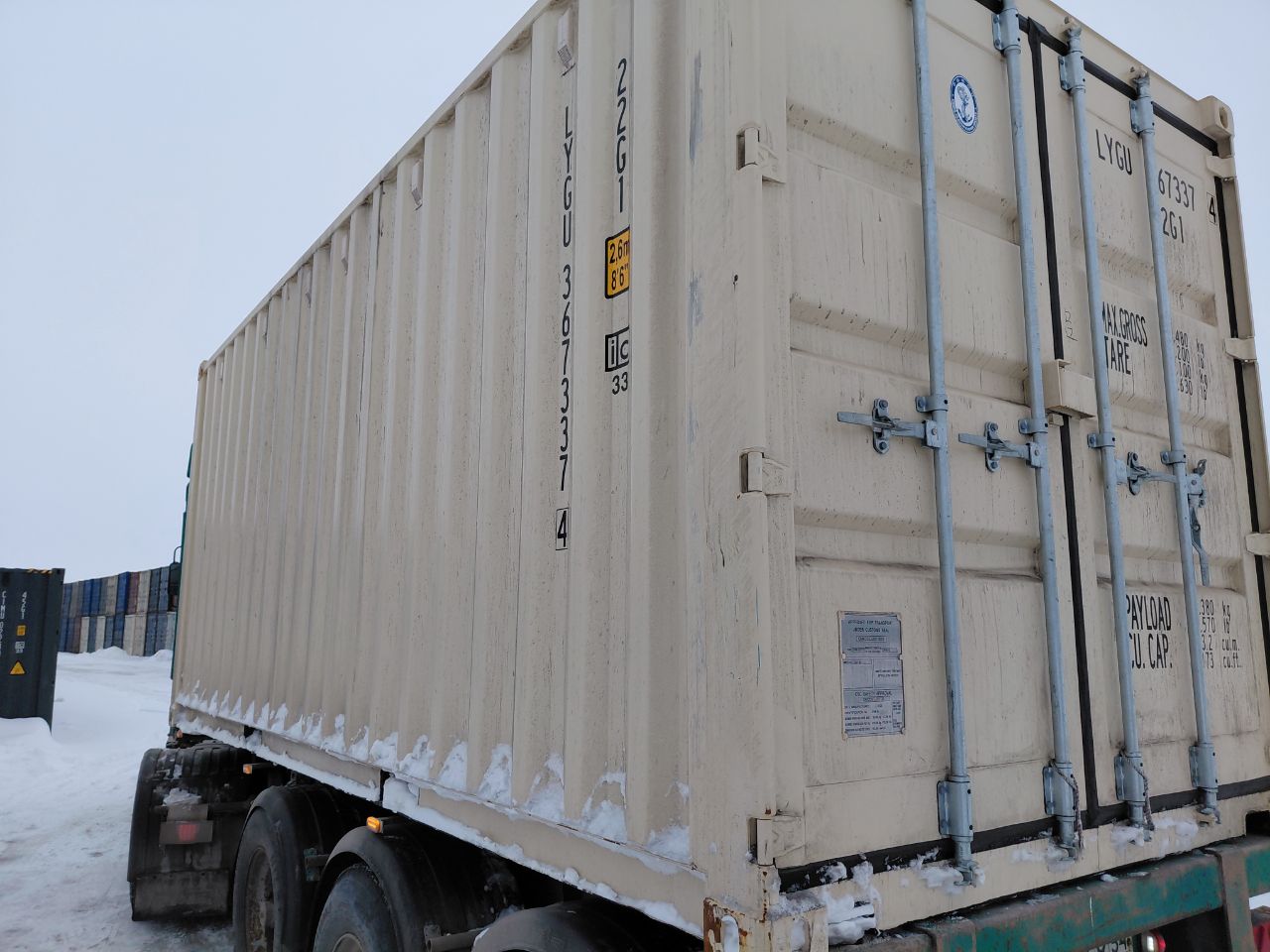 Морской контейнер LYGU3673374