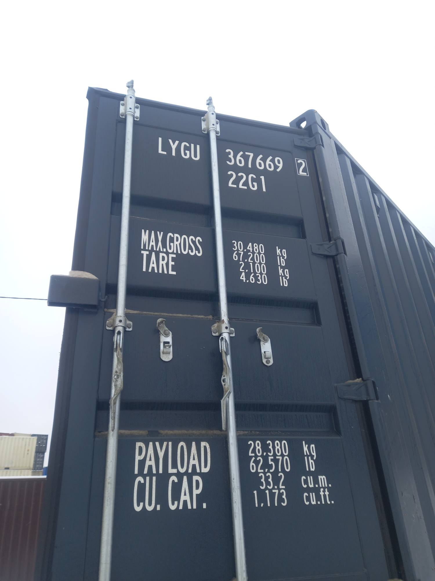 Морской контейнер LYGU3676692