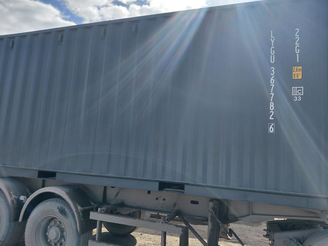 Морской контейнер LYGU3677826