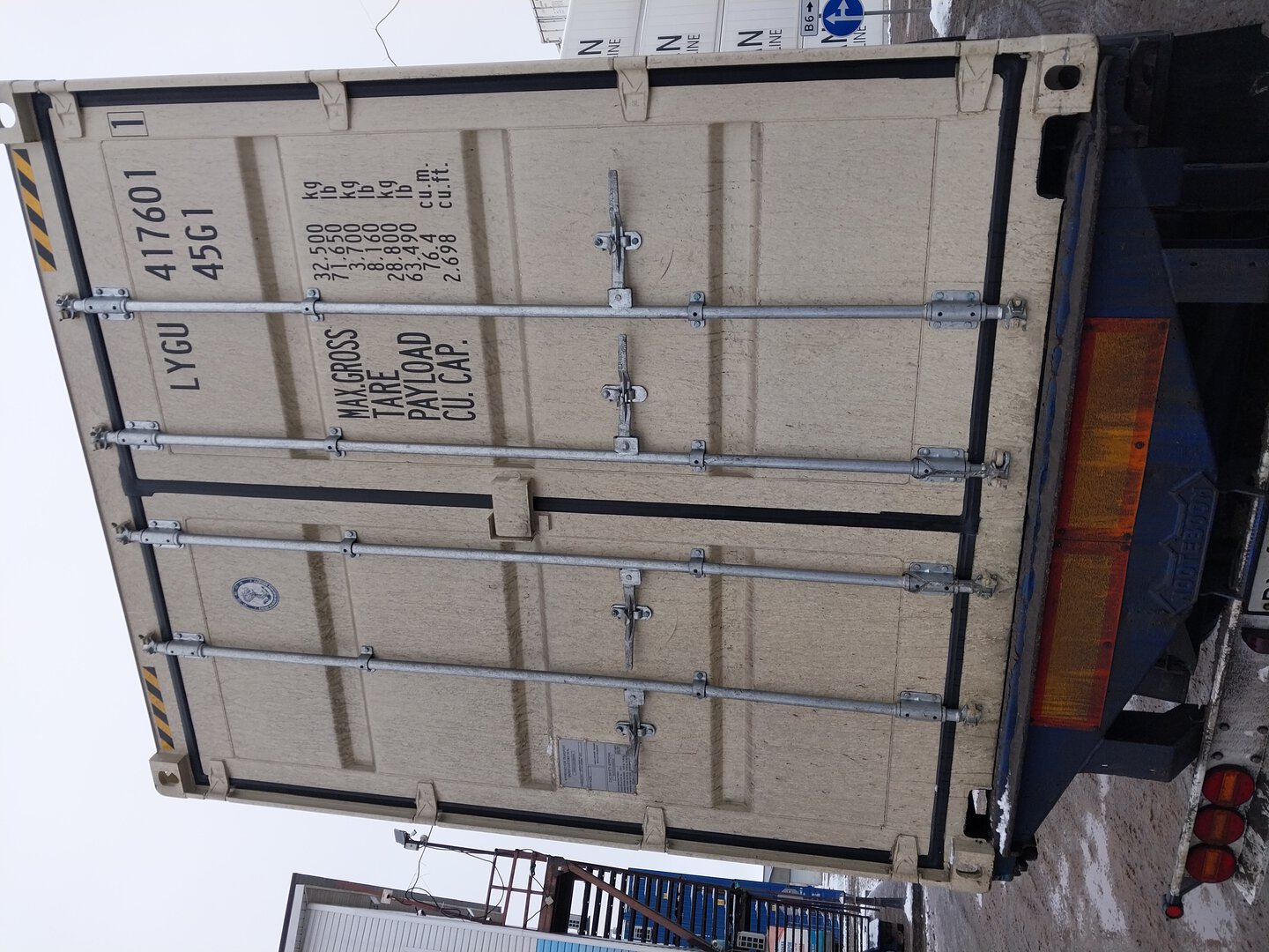 Морской контейнер LYGU4176011