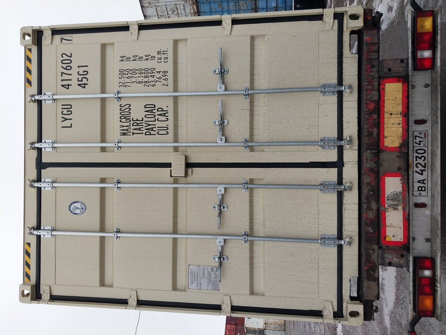 Морской контейнер LYGU4176027